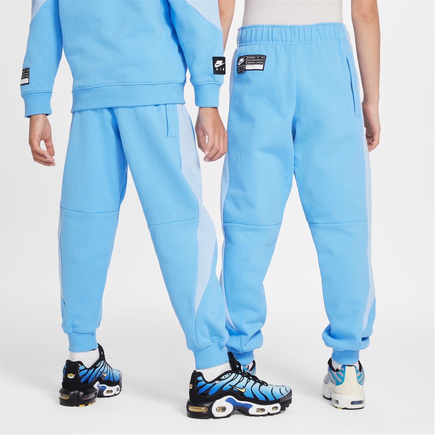 Dětské tepláky Nike University Blue 7562207 Unisex Kids' Closed Hem Fleece Joggers - 2