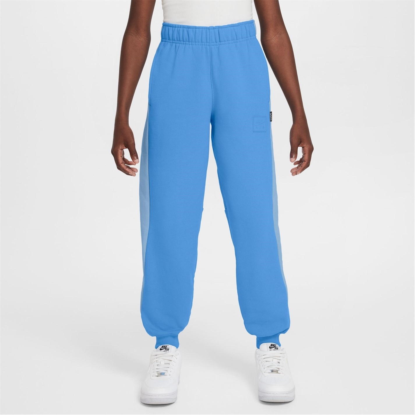 Dětské tepláky Nike University Blue 7562207 Unisex Kids' Closed Hem Fleece Joggers - 3