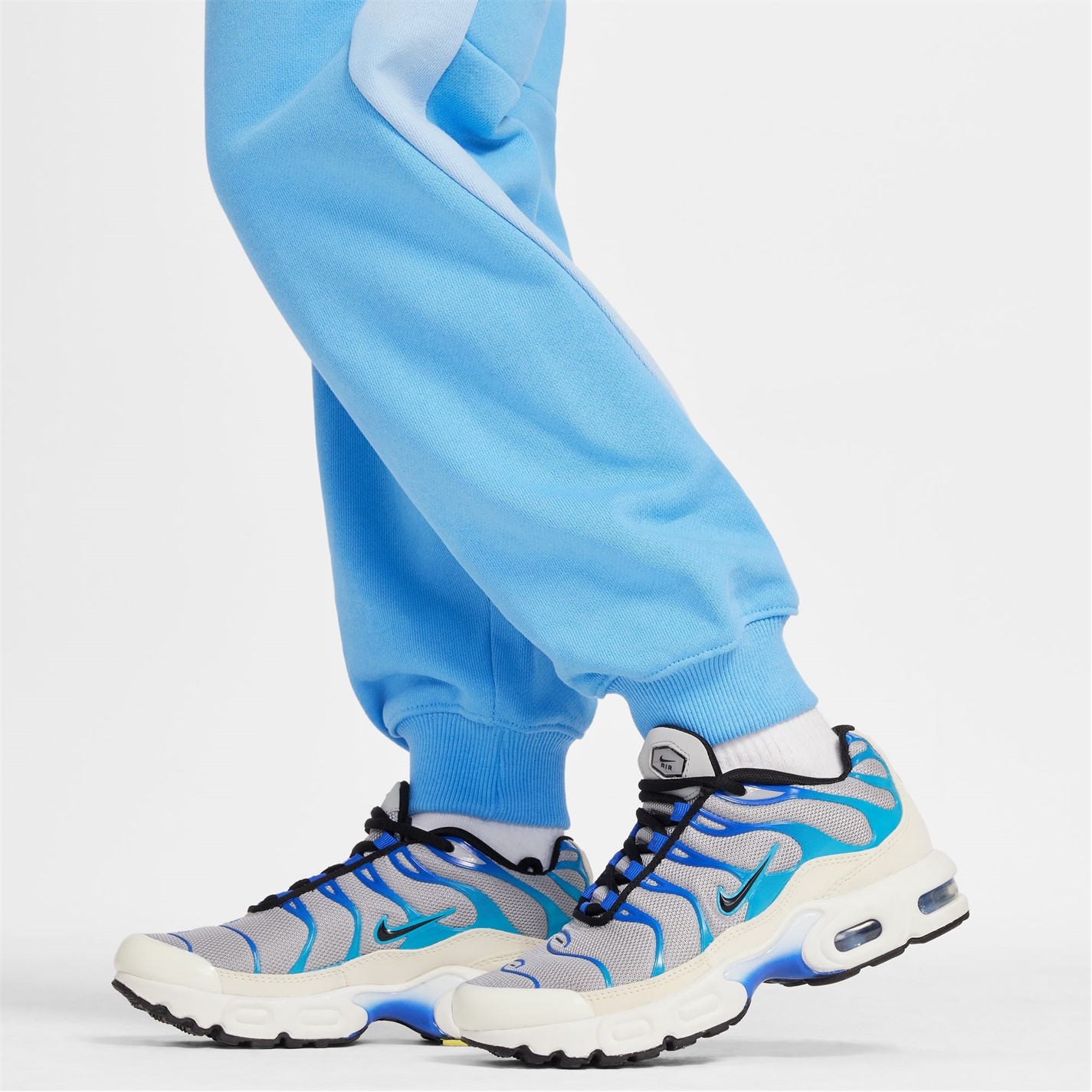 Dětské tepláky Nike University Blue 7562207 Unisex Kids' Closed Hem Fleece Joggers - 10