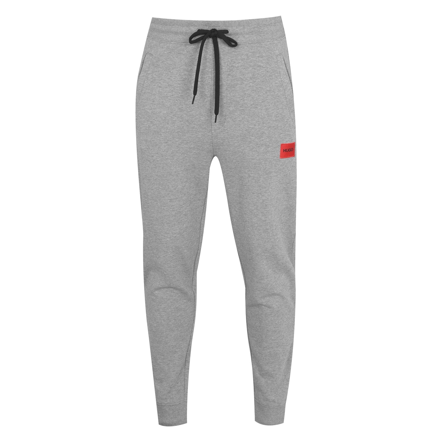 Kalhoty Hugo Grey 029 3426231 Mens HUGO Doak Closed Hem Jogging Bottoms with Logo Detail - 6