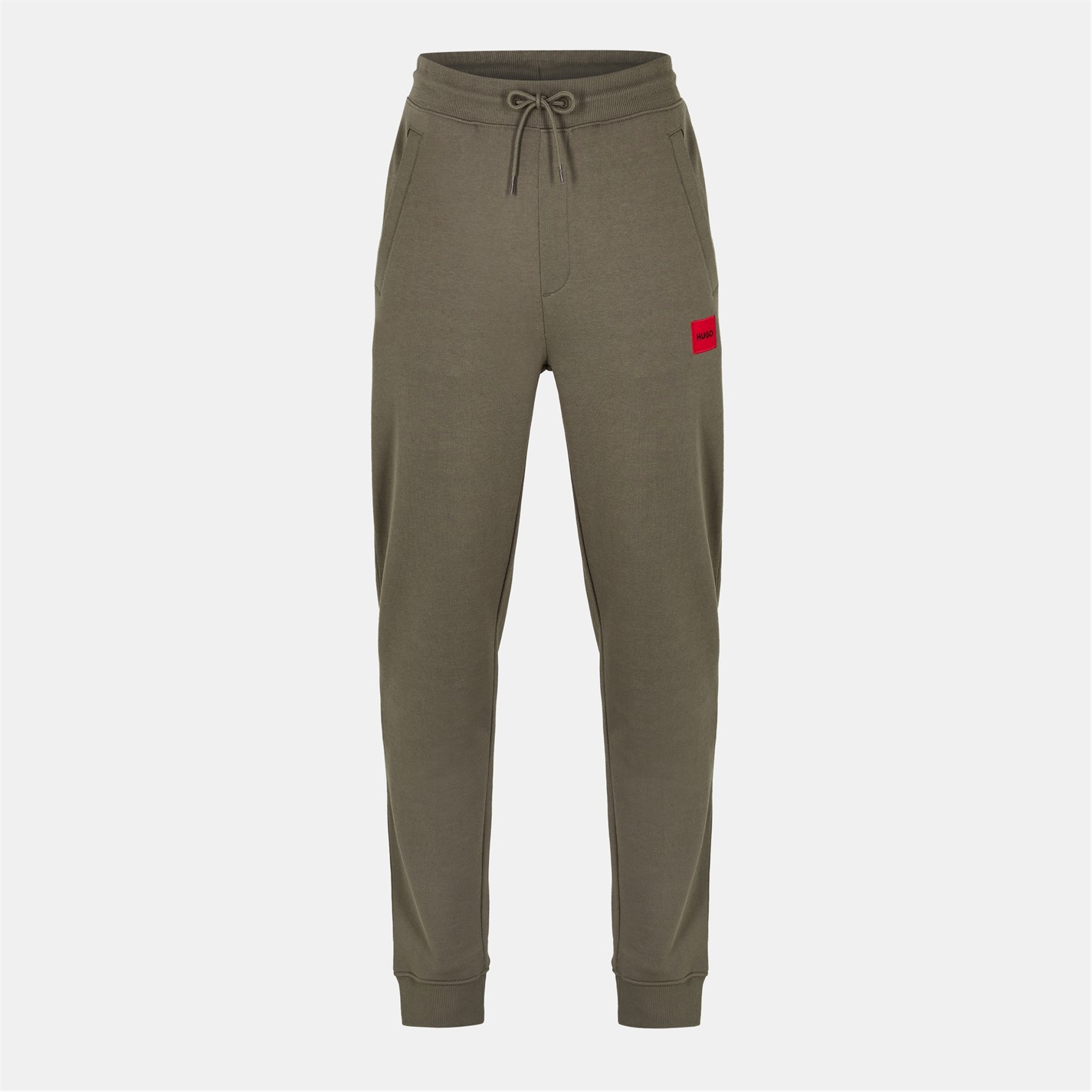 Tepláky Hugo Med Grey 032 7187395 Mens HUGO Doak Closed Hem Jogging Bottoms with Logo Detail - 1