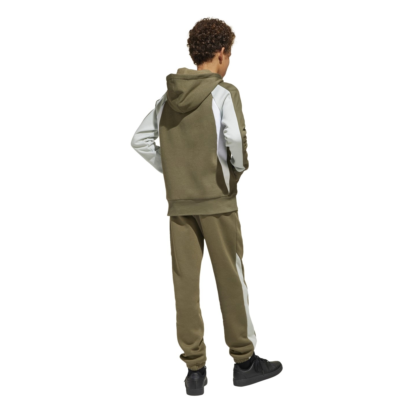 Dětské tepláky adidas Olve 8008258 Unisex Kids' Closed Hem Fleece Joggers - 5