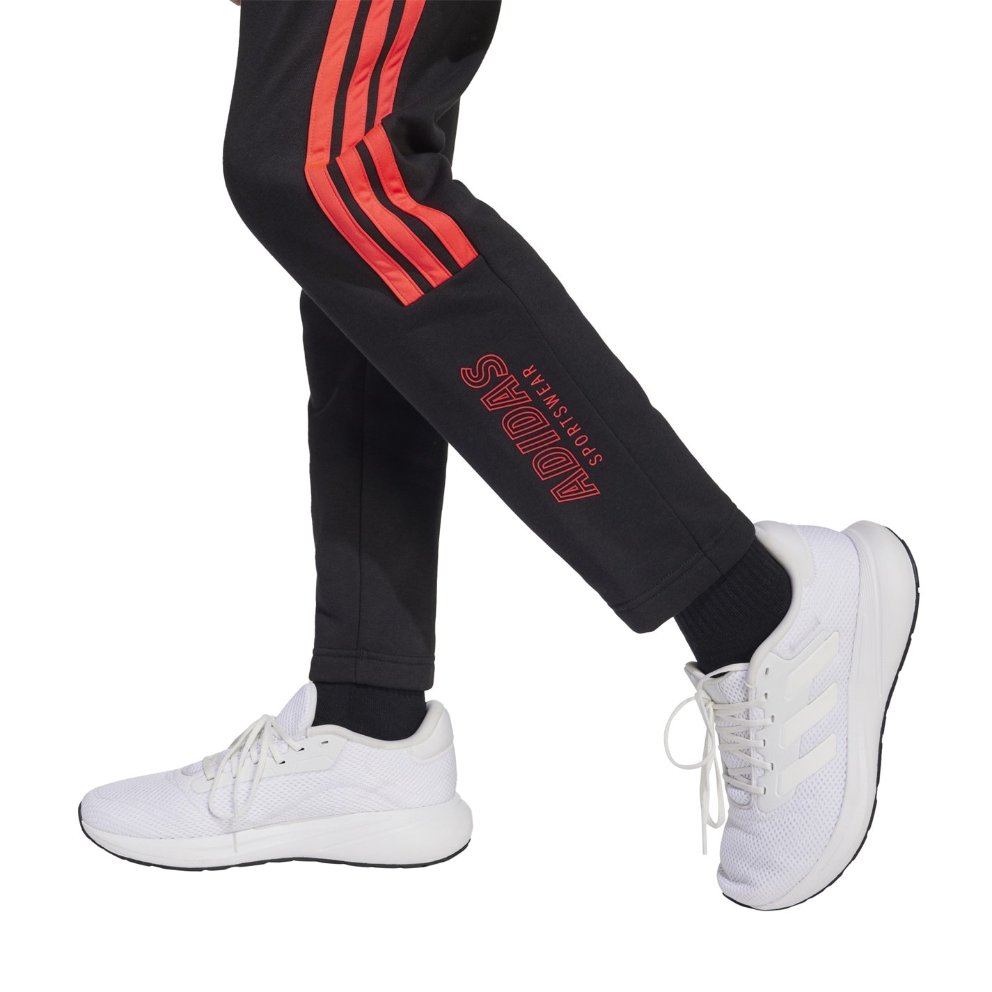 Dětské tepláky adidas Black 7918614 Unisex Kids' Hot Closed Hem Fleece Joggers - 8