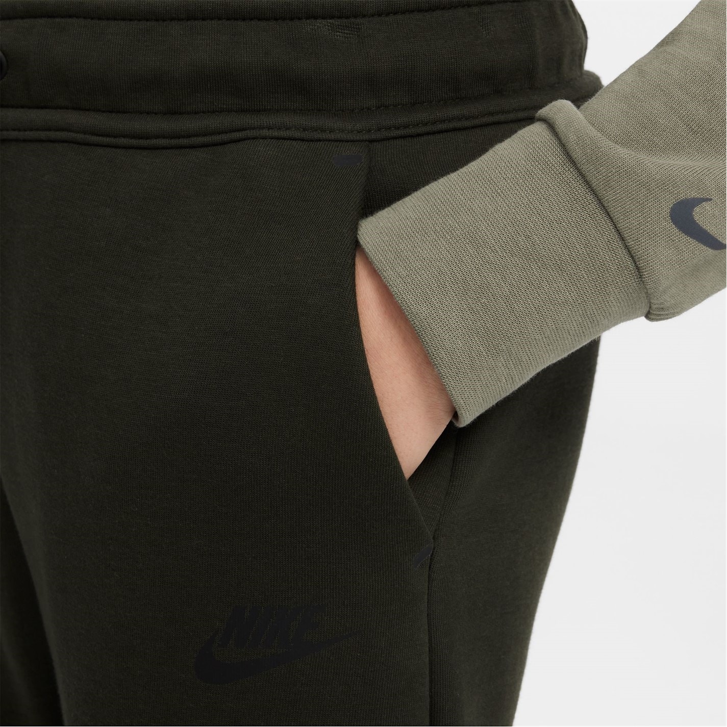 Nike Sequoia 943406 Sportswear Tech Fleece Big Kids' Pants - 4