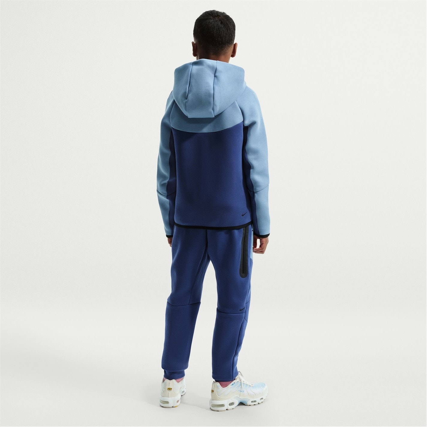 Nike Work Blue 3744381 Sportswear Tech Fleece Big Kids' Pants - 8