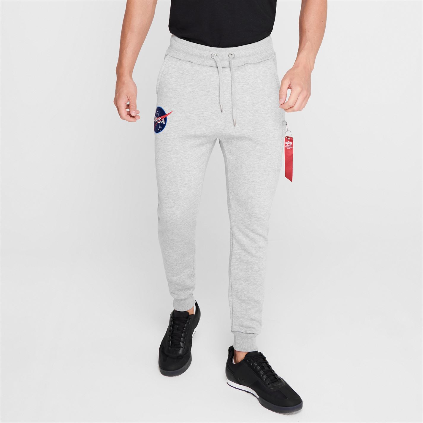 Tepláky Alpha Industries Grey Heather 17 1107428 NASA Cargo Sweat Jogger - 2