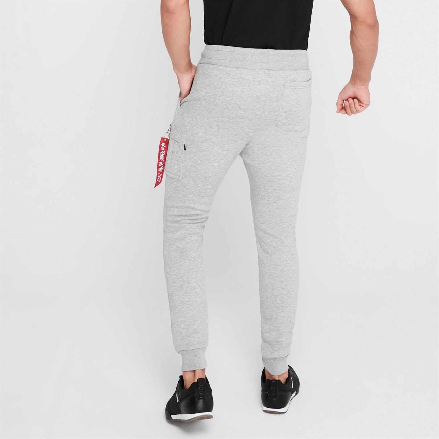 Tepláky Alpha Industries Grey Heather 17 1107428 NASA Cargo Sweat Jogger - 3