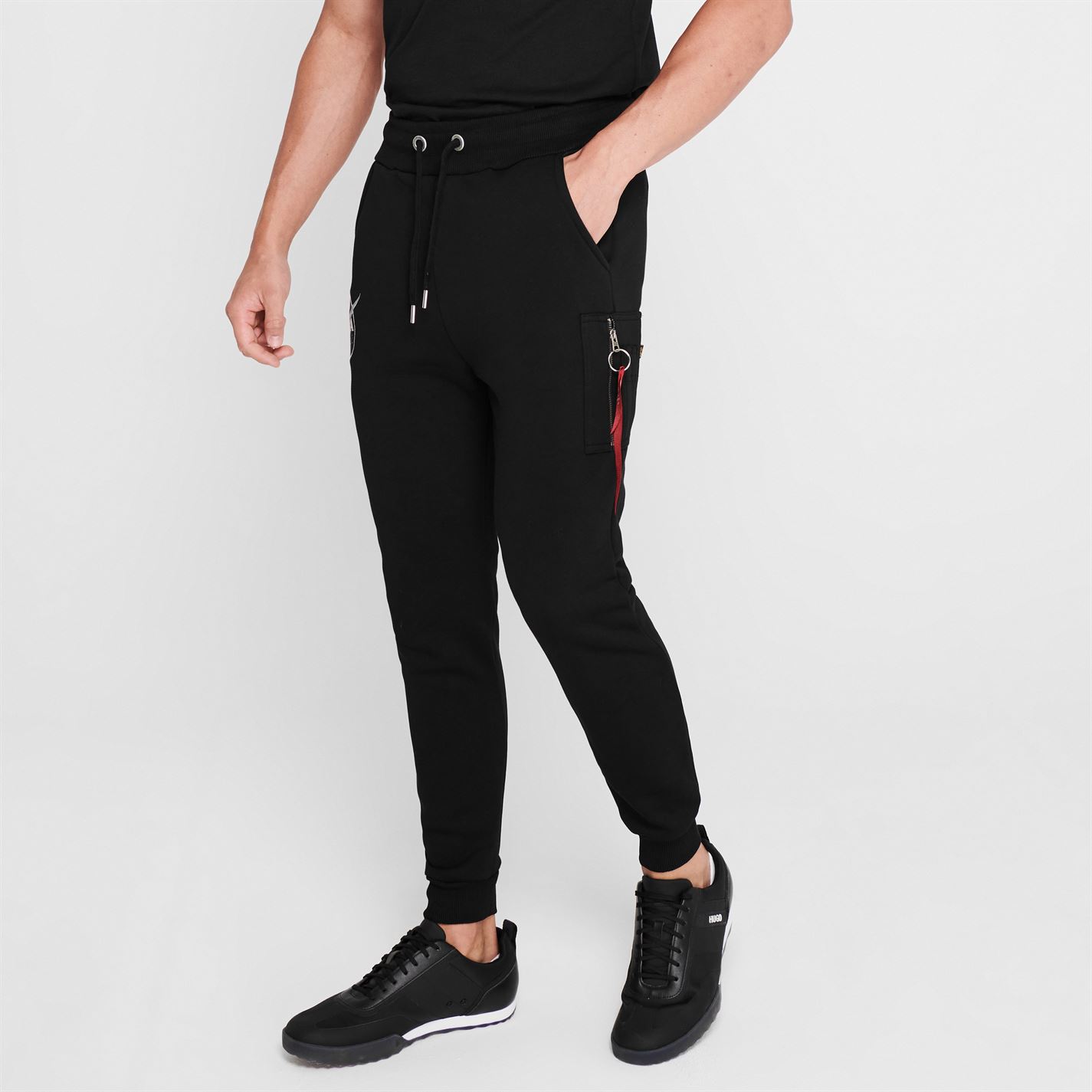 Tepláky Alpha Industries Black 03 5527545 NASA Cargo Sweat Jogger - 2
