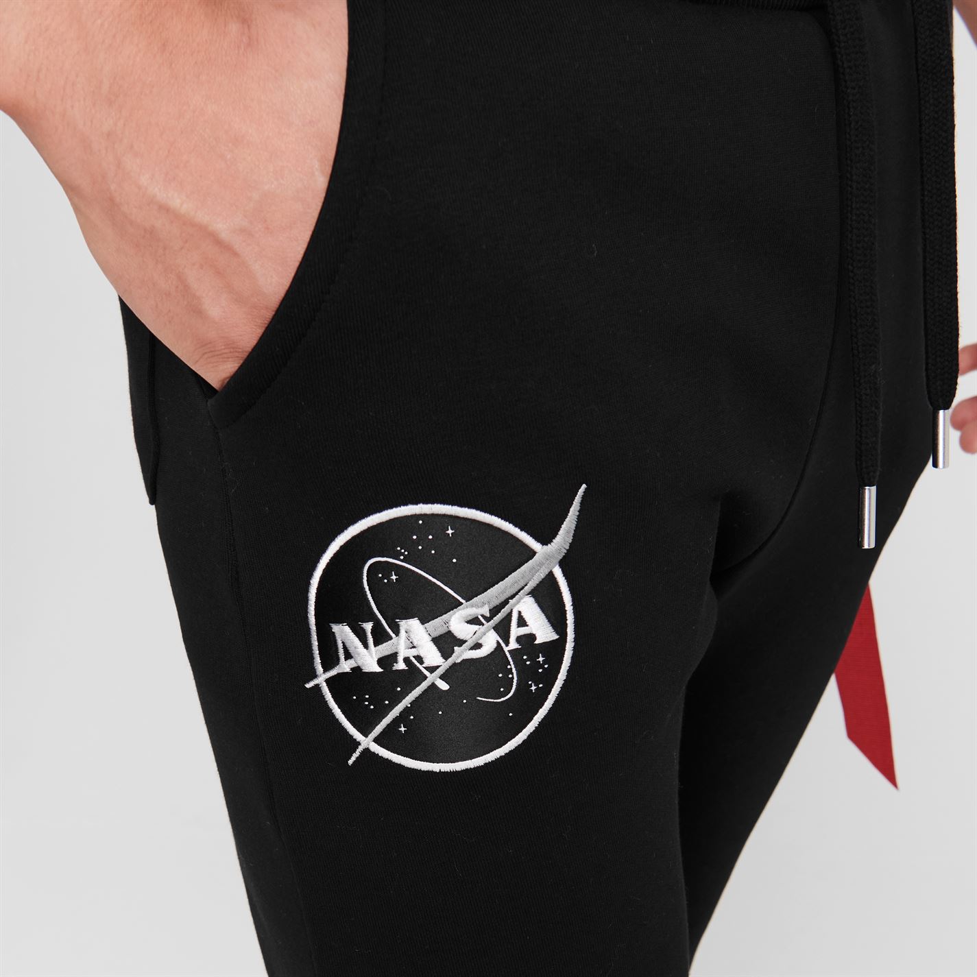 Tepláky Alpha Industries Black 03 5527545 NASA Cargo Sweat Jogger - 7
