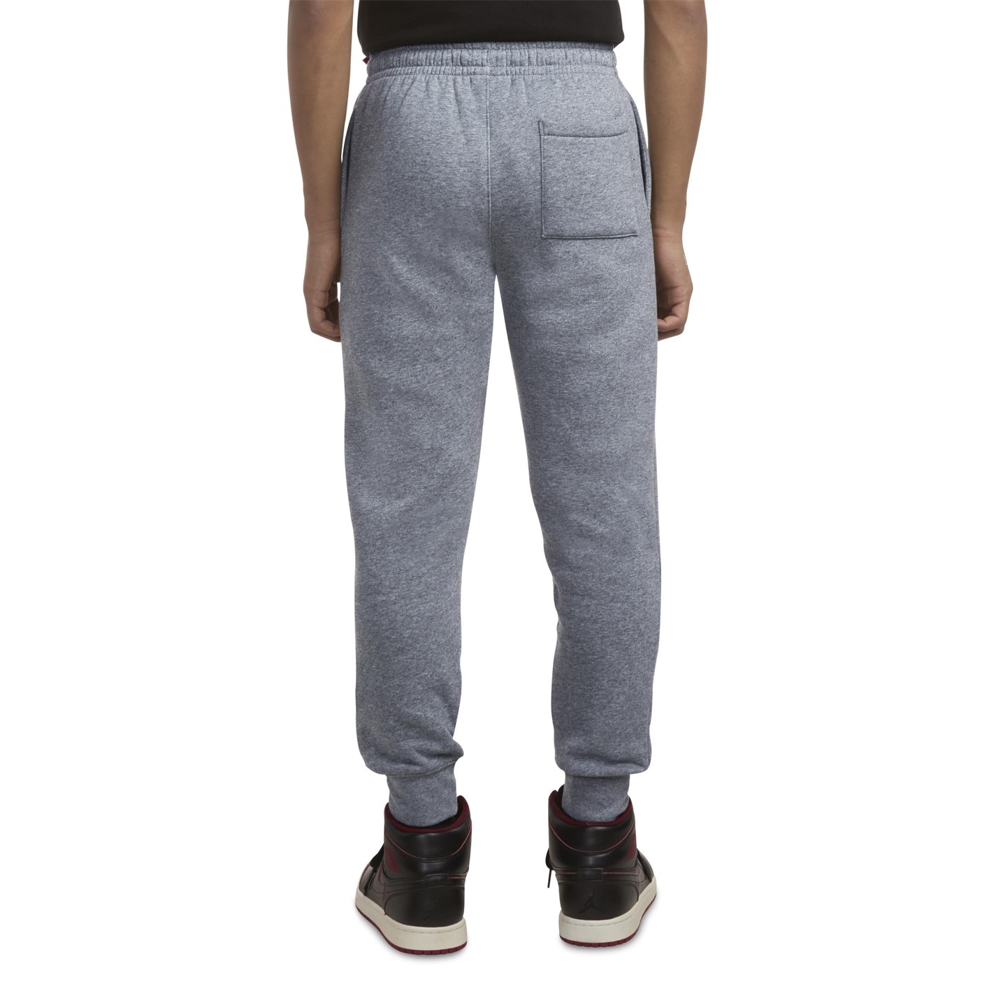 Air Jordan Grey Heather 7830093 JM Fleece Pants Junior Boys - 3