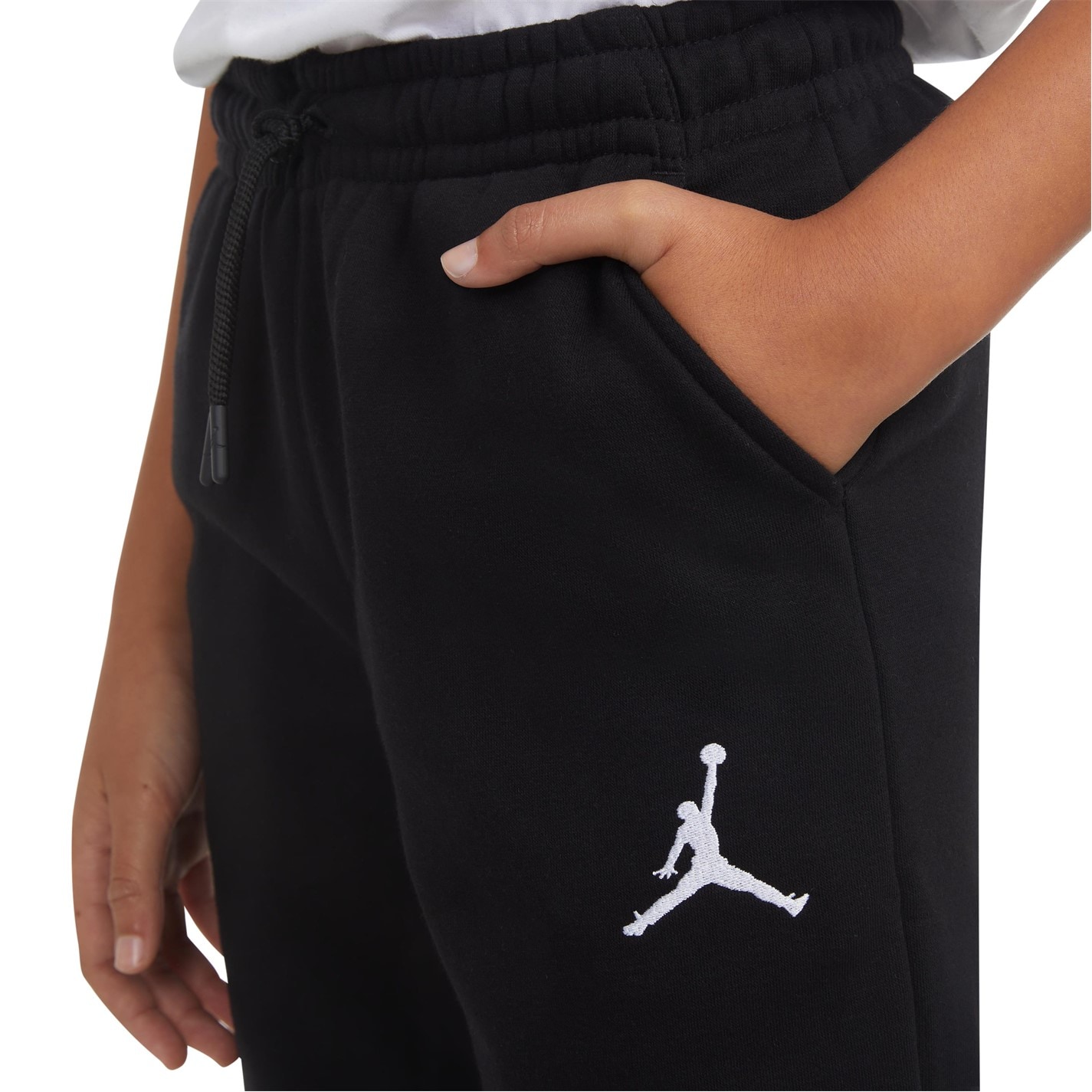 Air Jordan Black 6043160 JM Fleece Pants Junior Boys - 6
