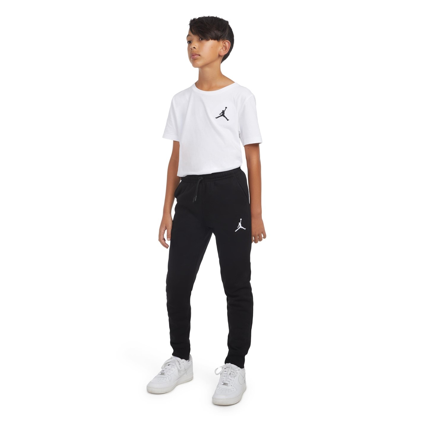 Air Jordan Black 6043160 JM Fleece Pants Junior Boys - 7