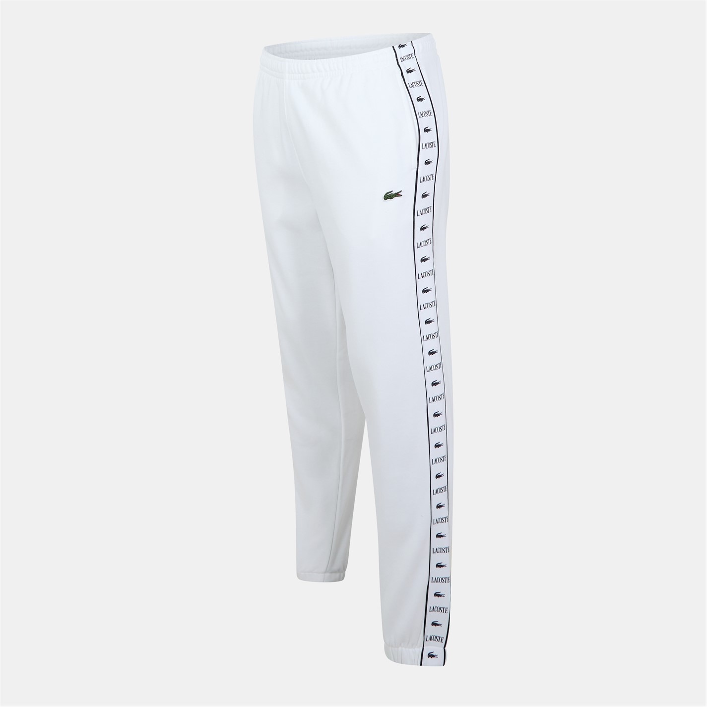 Tepláky Lacoste White 6508337 Men's Logo Fleece Joggers - 3