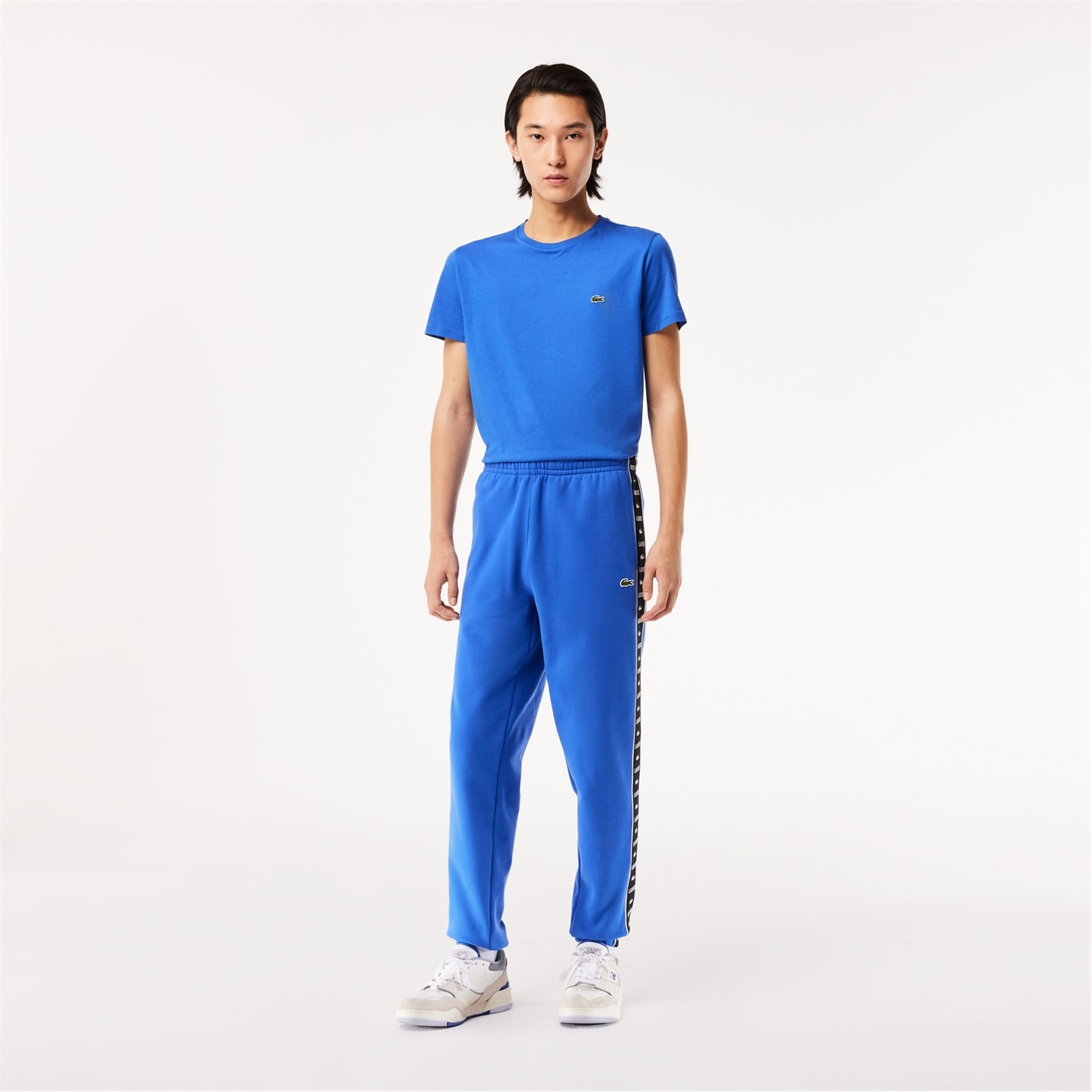 Tepláky Lacoste Ladigue 1816668 Men's Logo Fleece Joggers - 2