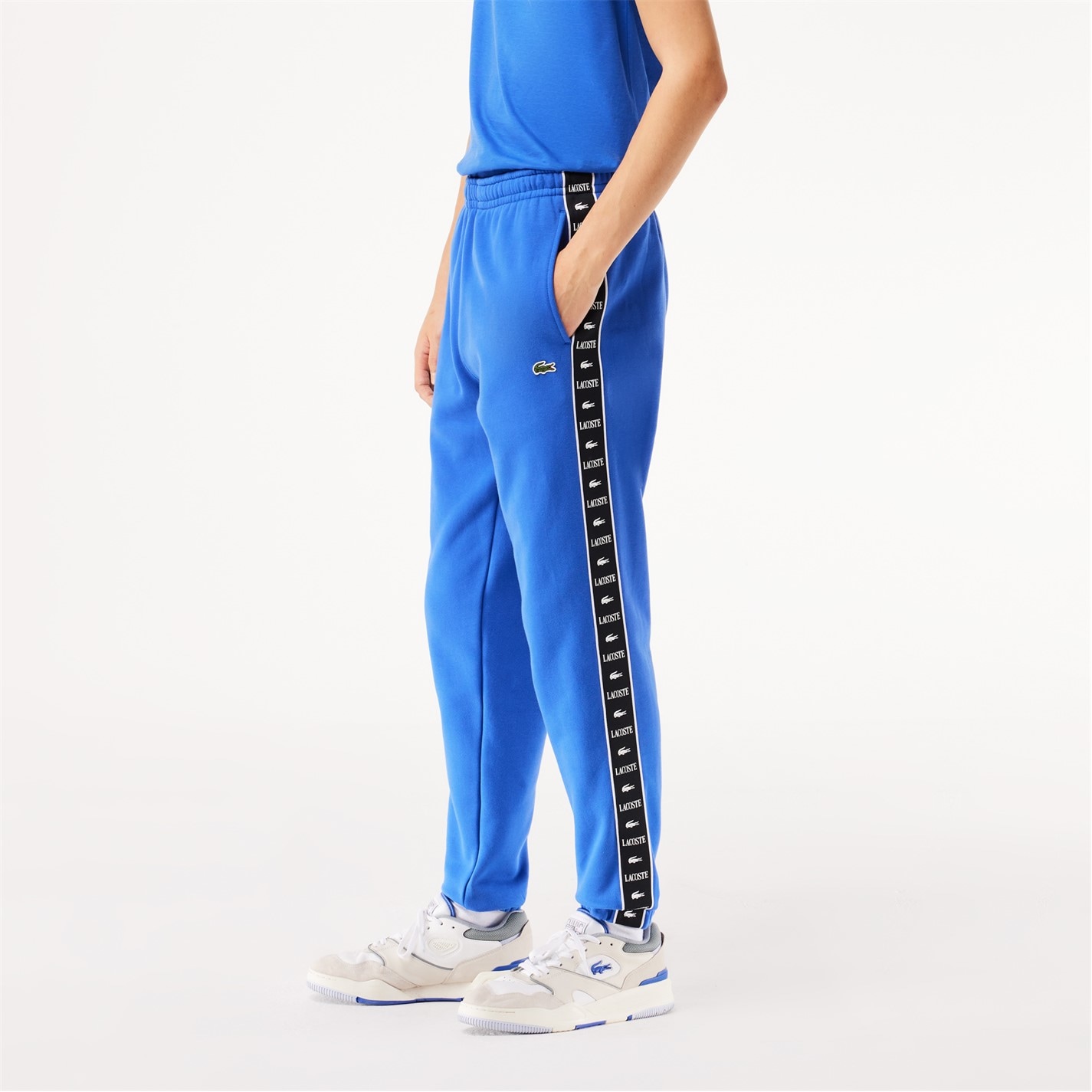 Tepláky Lacoste Ladigue 1816668 Men's Logo Fleece Joggers - 4