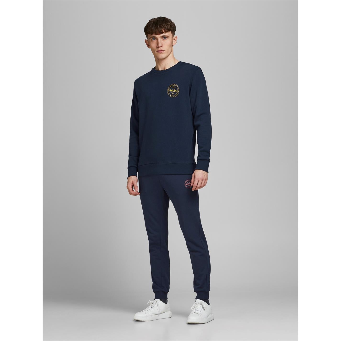 Tepláky Jack and Jones Navy Blazer 4086235 Gordon Shark Jogging Bottoms - 3