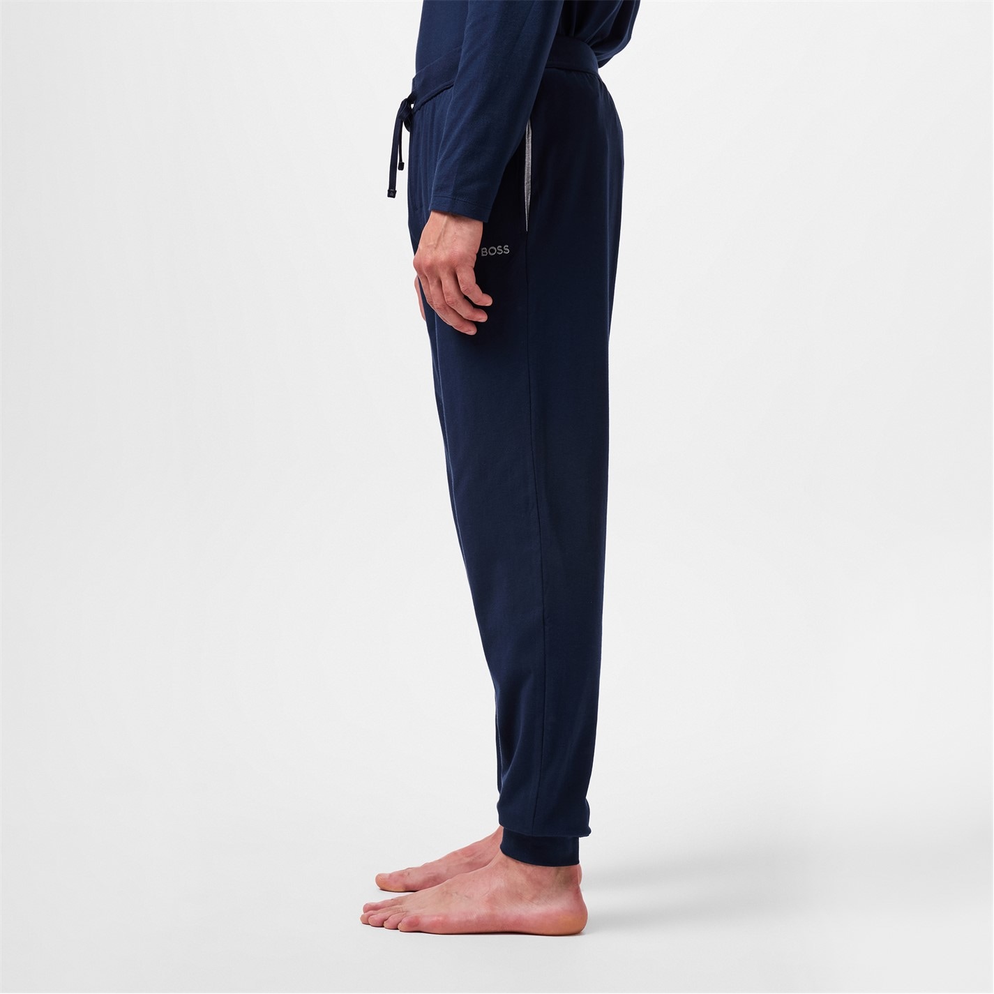 Tepláky Boss Navy 403 5472608 Mens BOSS Bodywear Drawstring Tracksuit Jogging Bottoms (Mix & Match) - 2
