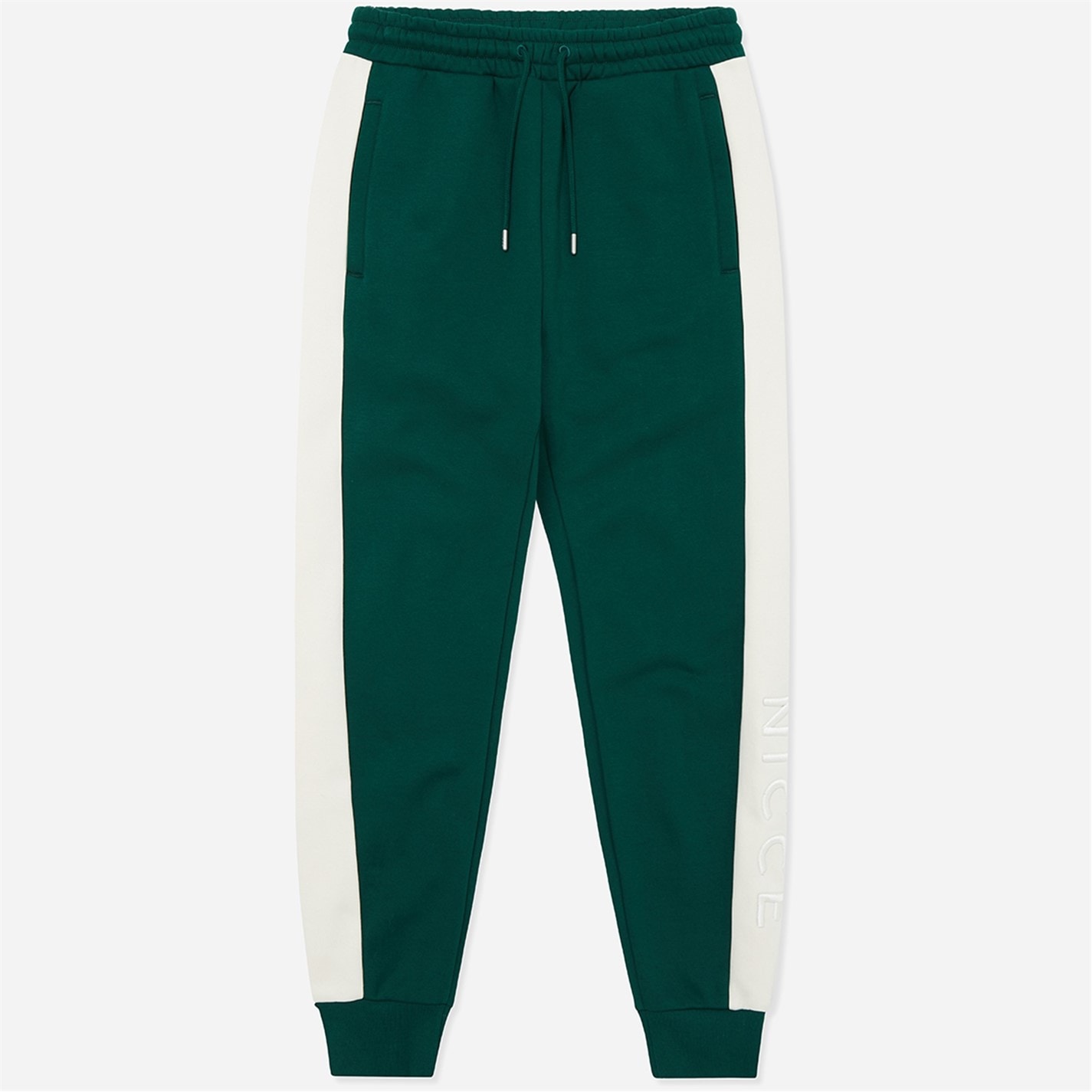 Tepláky Nicce Green 9999403 Mercury Stripe Jogging Bottoms Mens - 1