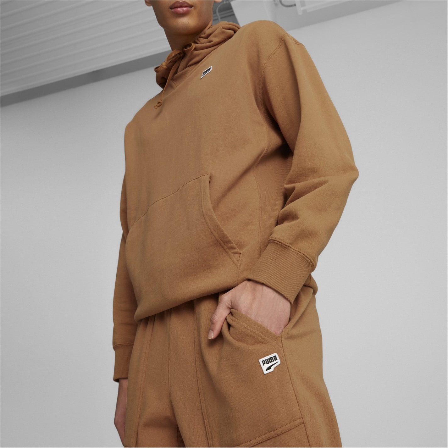 Tepláky Puma Desert Tan 1476690 Fleeced Jogging Bottoms Mens - 3