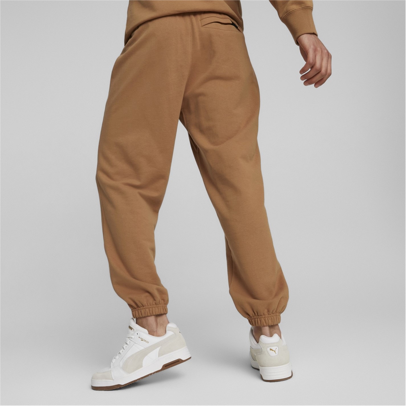 Tepláky Puma Desert Tan 1476690 Fleeced Jogging Bottoms Mens - 5