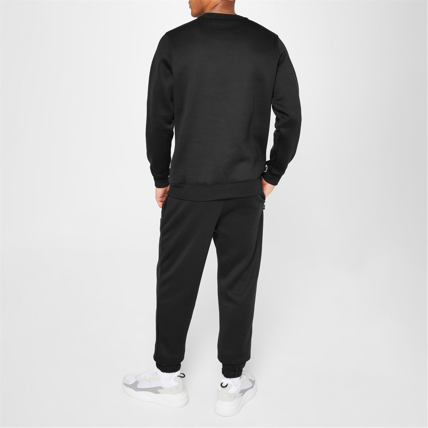 Tepláky Lonsdale Black 3268834 Essential Joggers Mens - 3