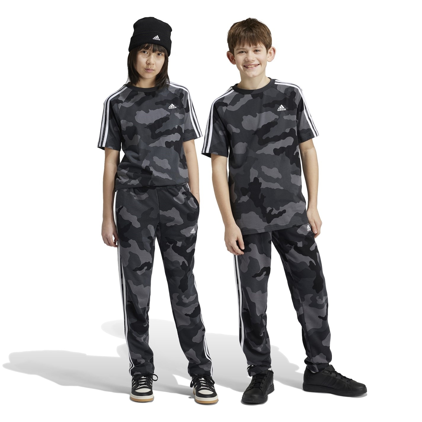 adidas Black Camo 4104307 Junior Camo Pant - 2