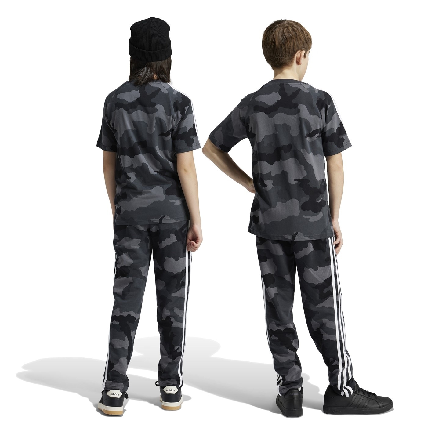 adidas Black Camo 4104307 Junior Camo Pant - 3
