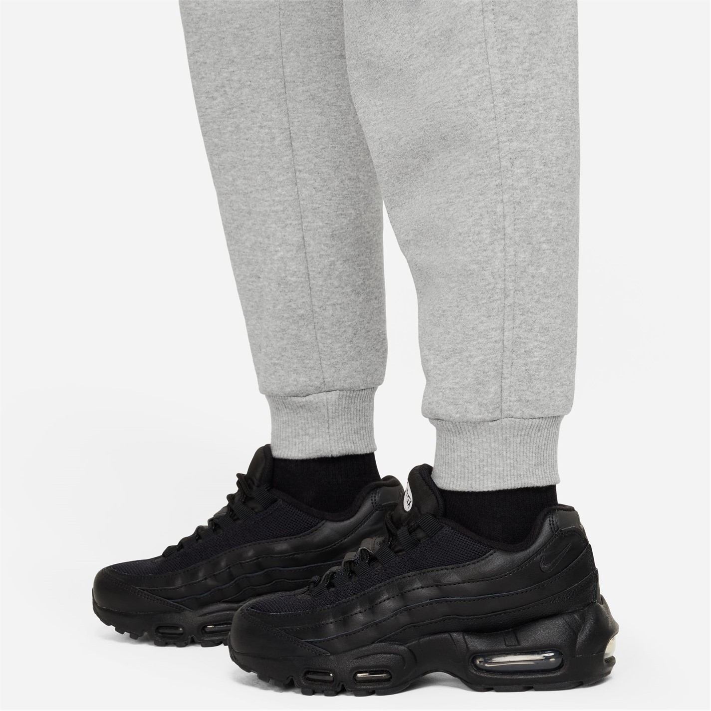 Nike Grey 1594151 Sportswear Club Fleece Cargo Jogging Bottoms Juniors - 5