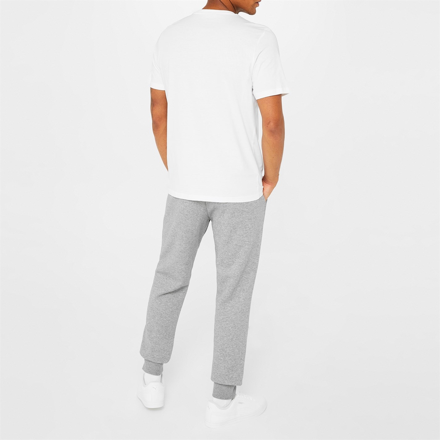 Tepláky Puma Grey 4602349 No 1 Logo Jogging Pants Mens - 3