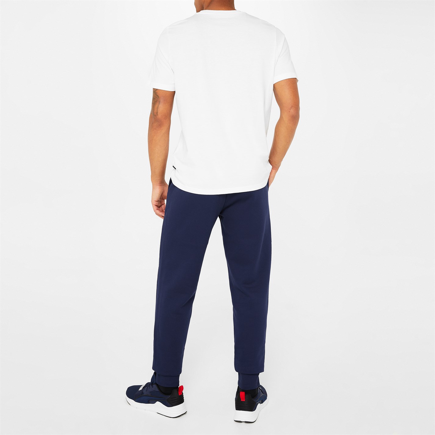 Tepláky Puma Navy 9837767 No 1 Logo Jogging Pants Mens - 3