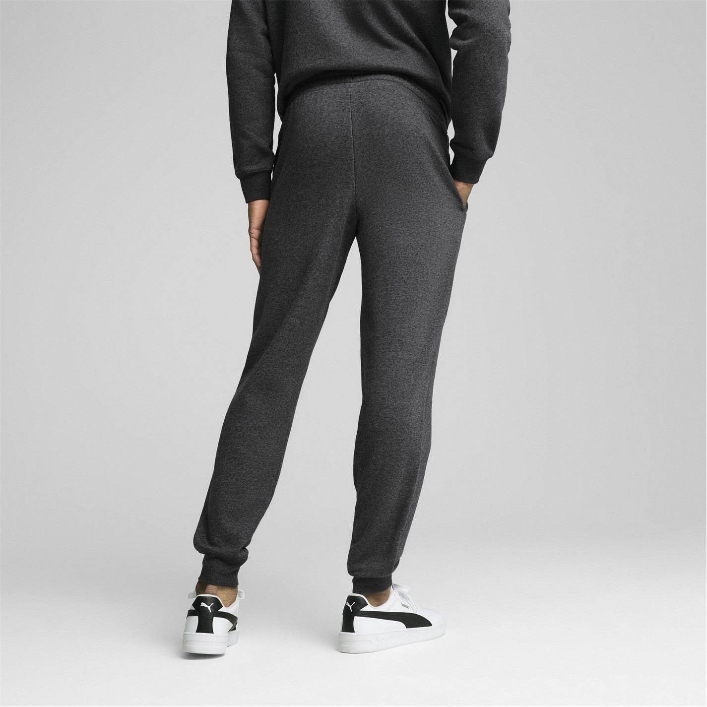 Tepláky Puma Charcoal 4807582 No 1 Logo Jogging Pants Mens - 3
