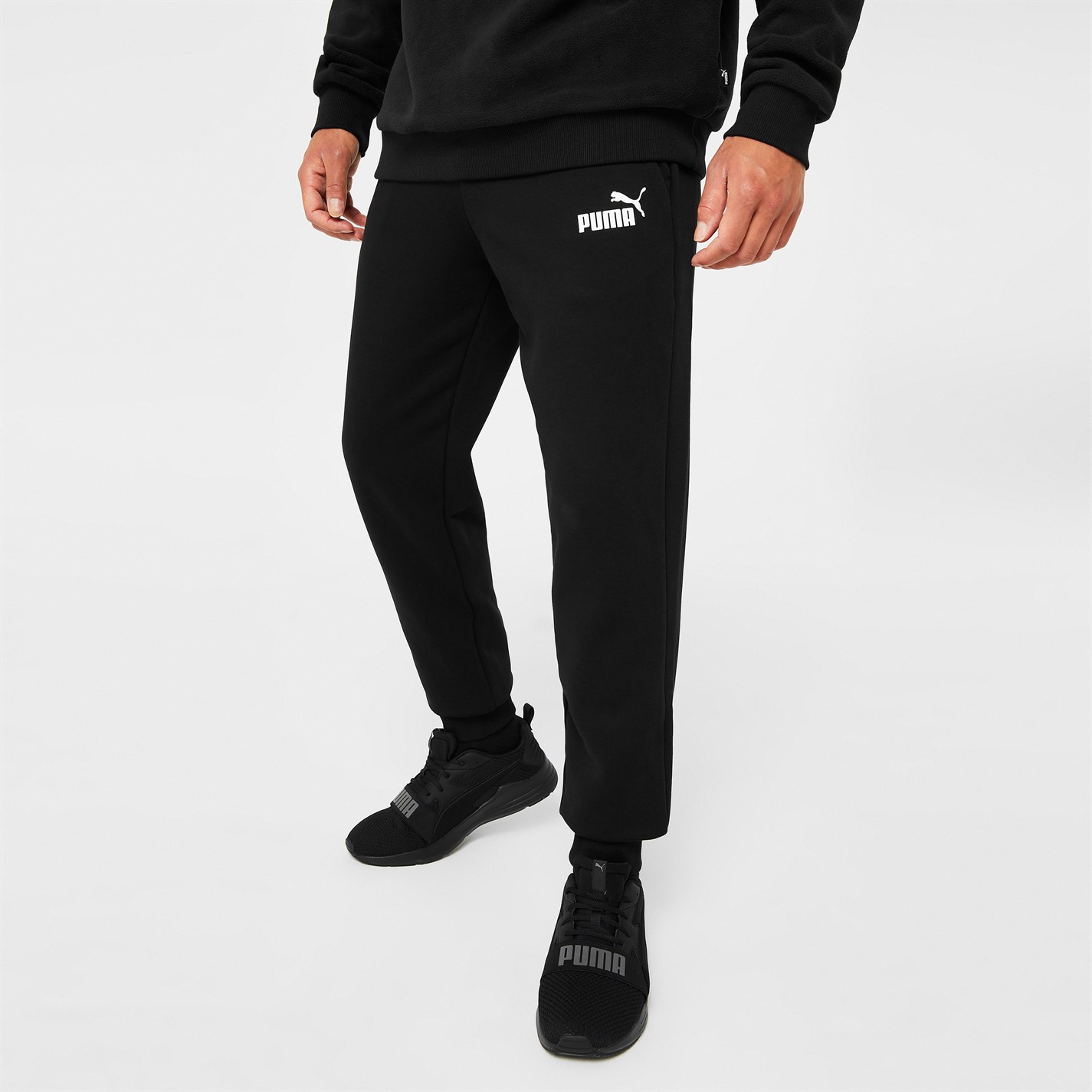 Tepláky Puma Black 2505698 No 1 Logo Jogging Pants Mens - 4