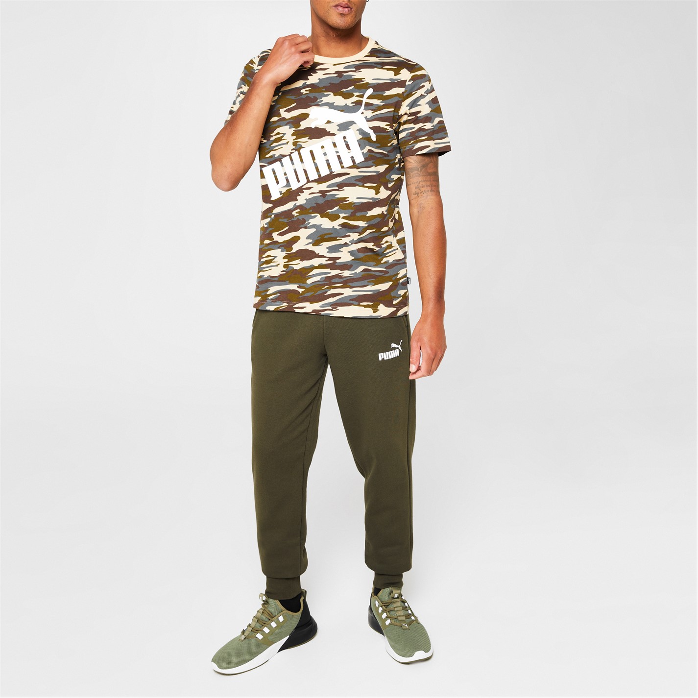 Tepláky Puma Forest Night 7617056 No 1 Logo Jogging Pants Mens - 2