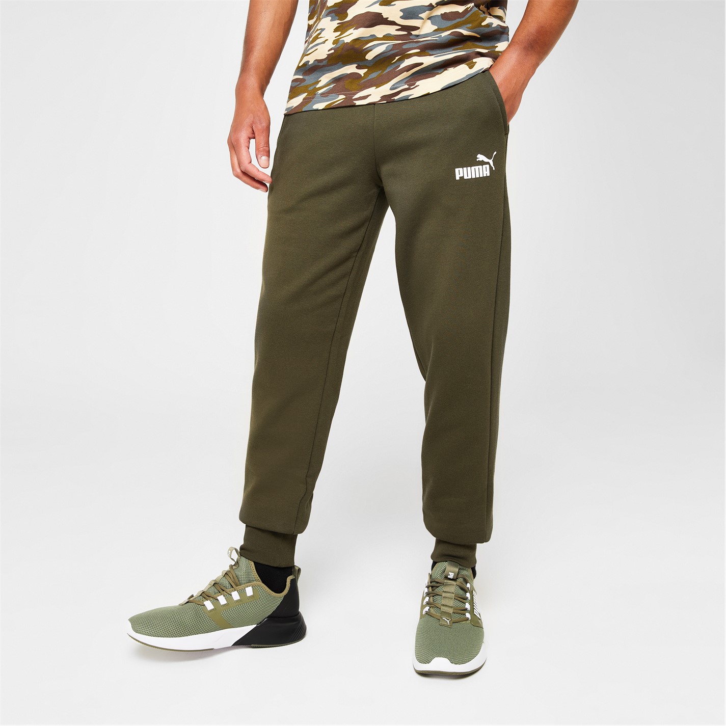 Tepláky Puma Forest Night 7617056 No 1 Logo Jogging Pants Mens - 4