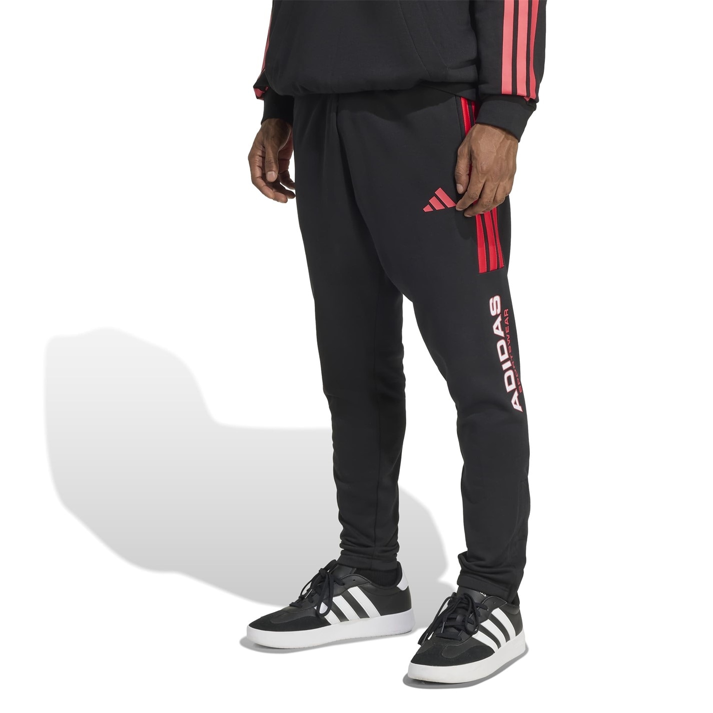 Tepláky adidas Black 1873786 Men's Closed Hem Fleece Joggers - 2