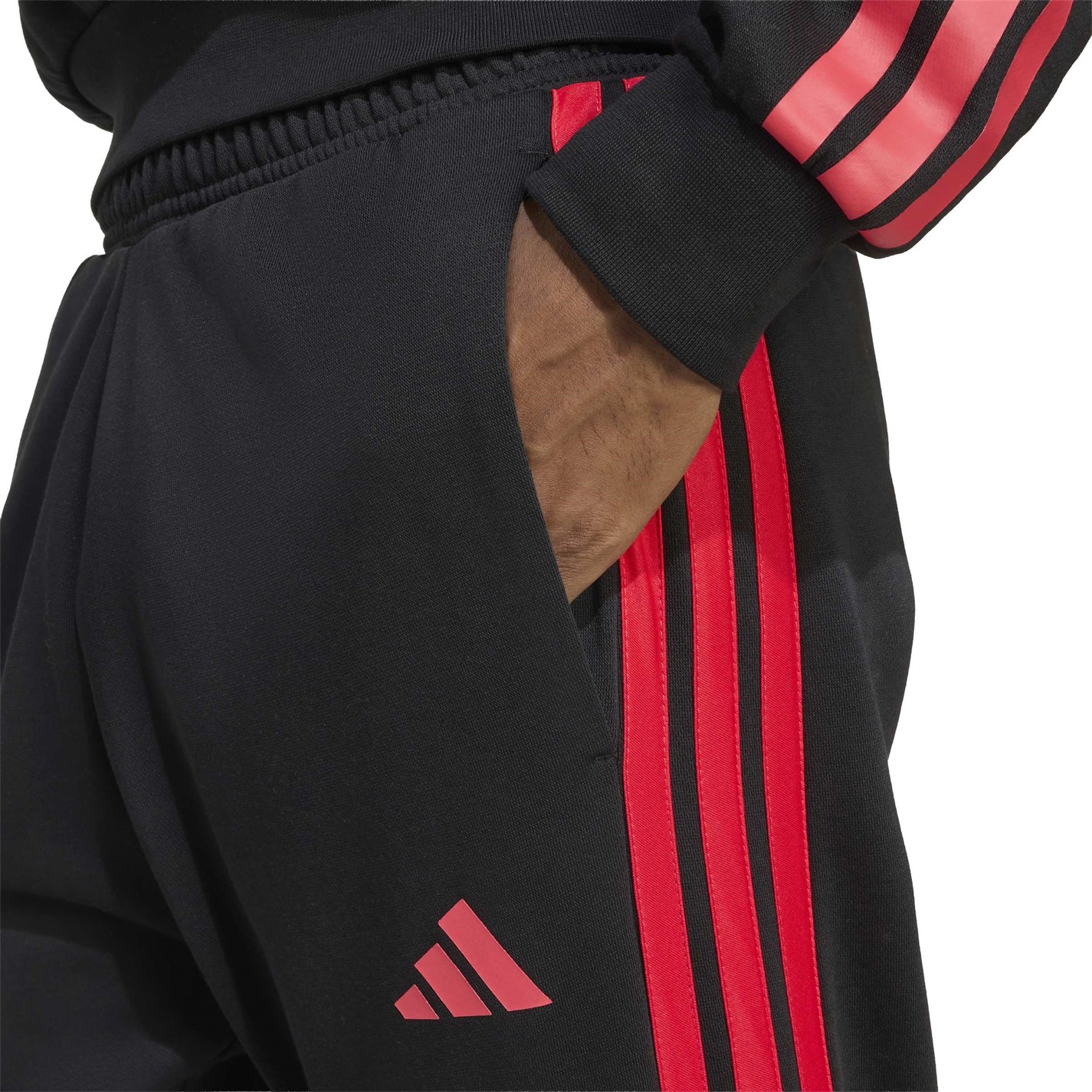 Tepláky adidas Black 1873786 Men's Closed Hem Fleece Joggers - 4