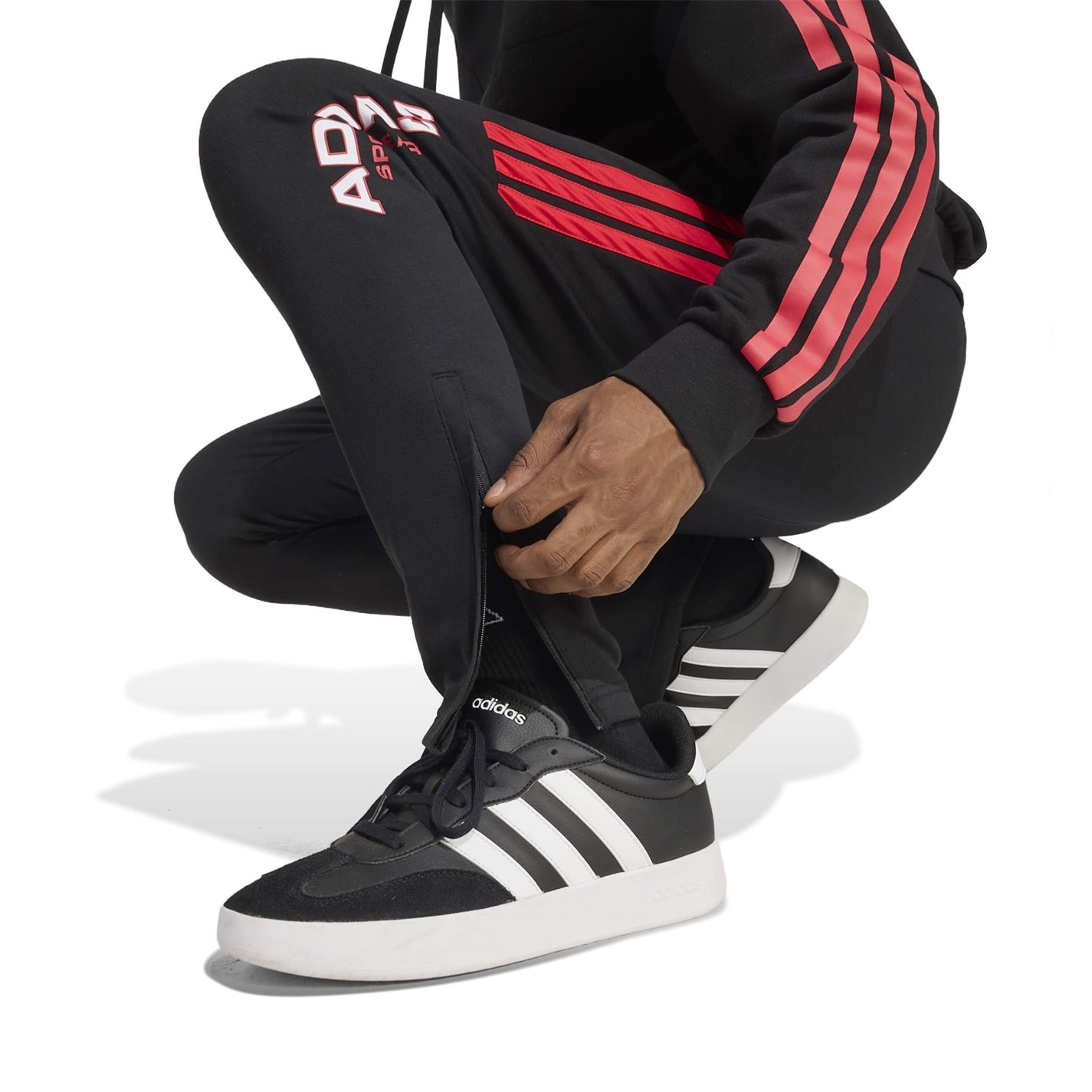 Tepláky adidas Black 1873786 Men's Closed Hem Fleece Joggers - 5