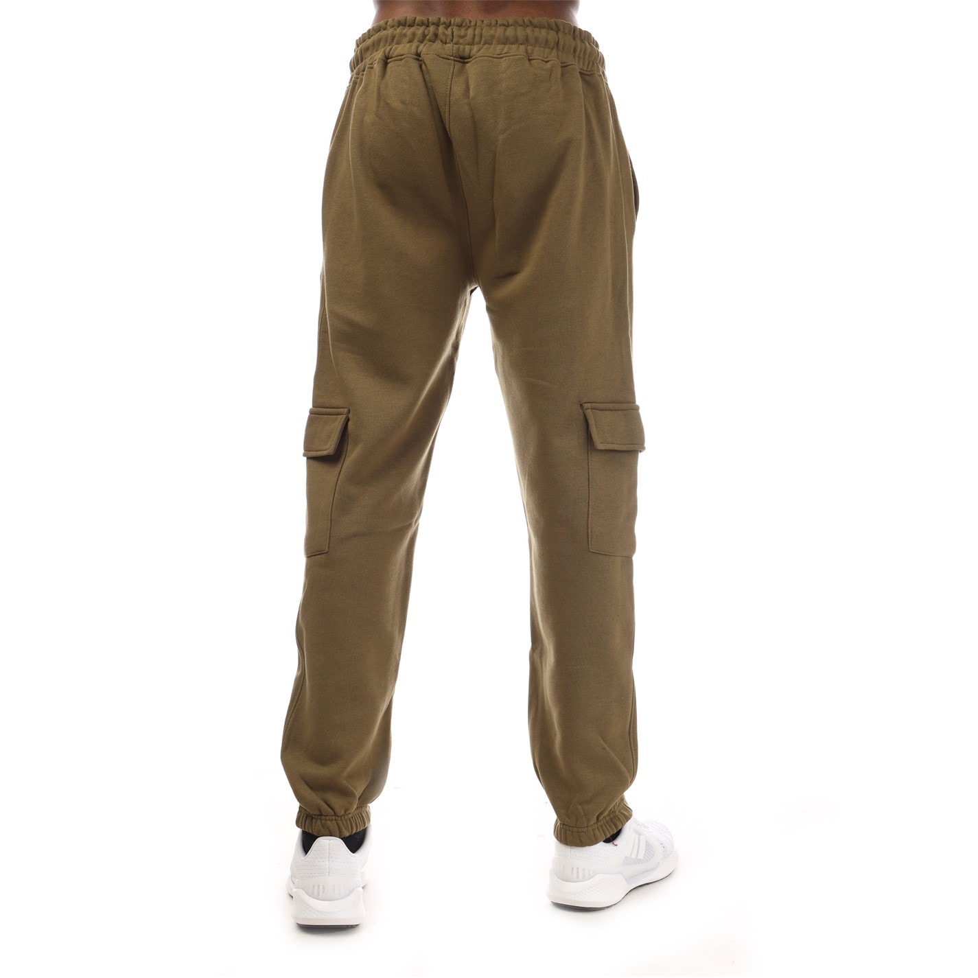 Tepláky Hype Olive 4193921 Unisex Adults Cargo Closed Hem Fleece Joggers - 2