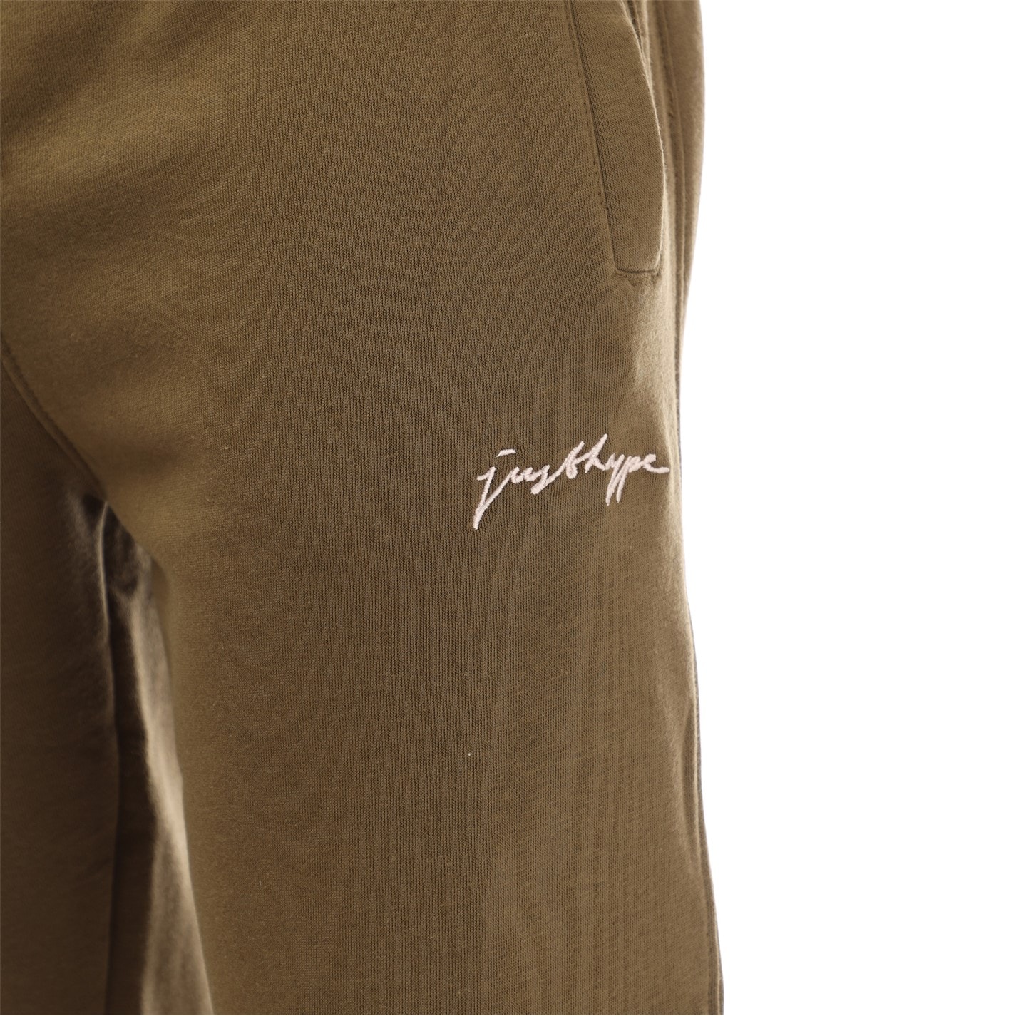 Tepláky Hype Olive 4193921 Unisex Adults Cargo Closed Hem Fleece Joggers - 3