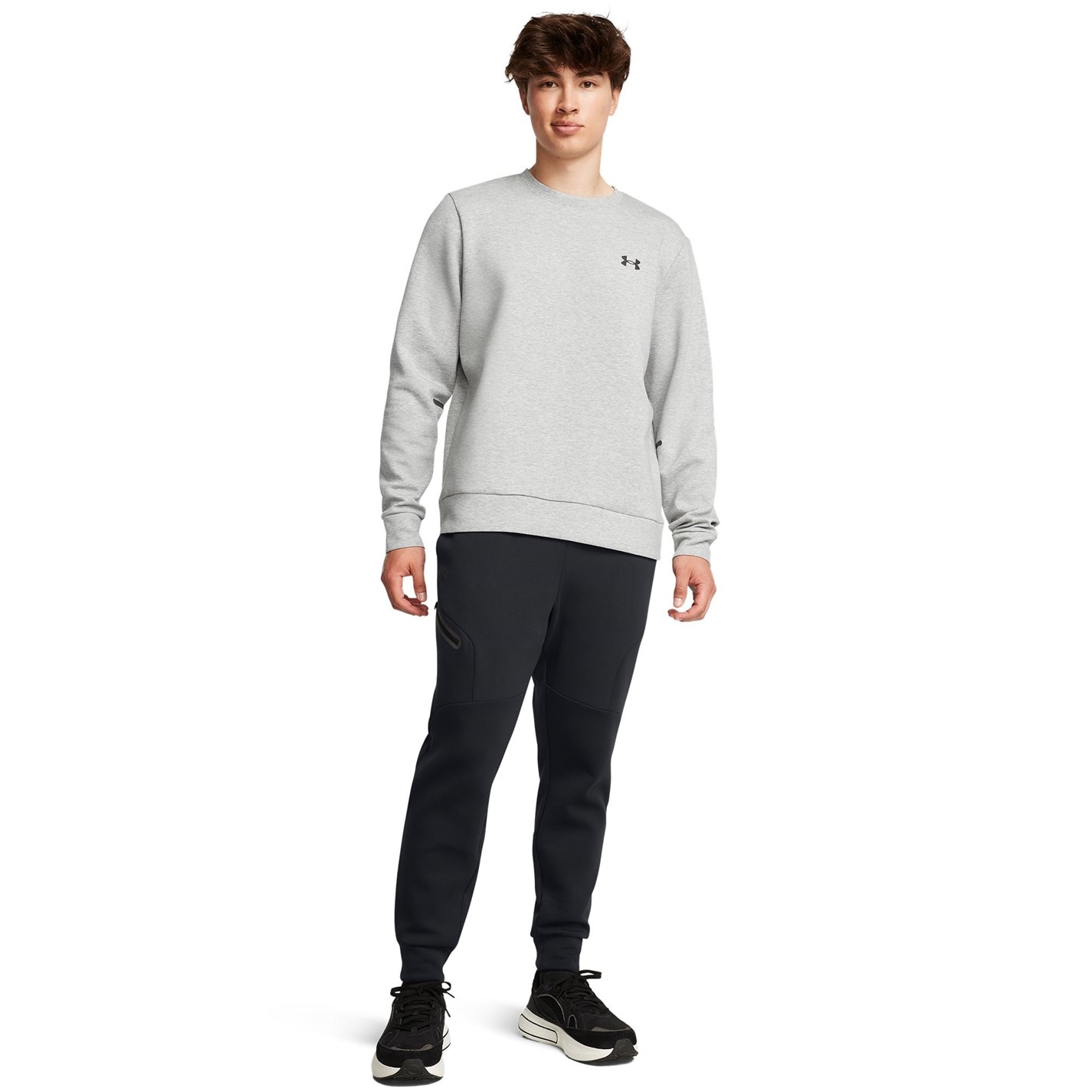 Tepláky Under Armour Black 4068989 Men's Unstoppable Closed Hem Fleece Joggers - 4