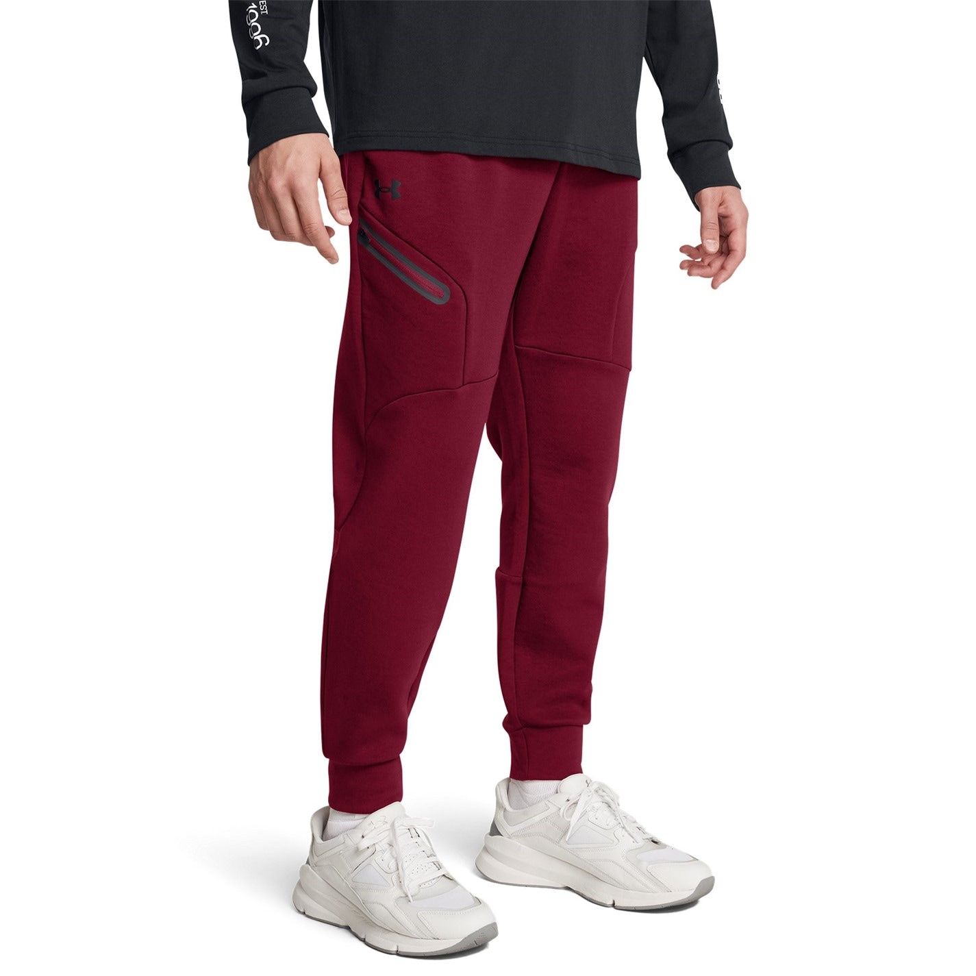 Tepláky Under Armour Red 4494869 Men's Unstoppable Closed Hem Fleece Joggers - 3