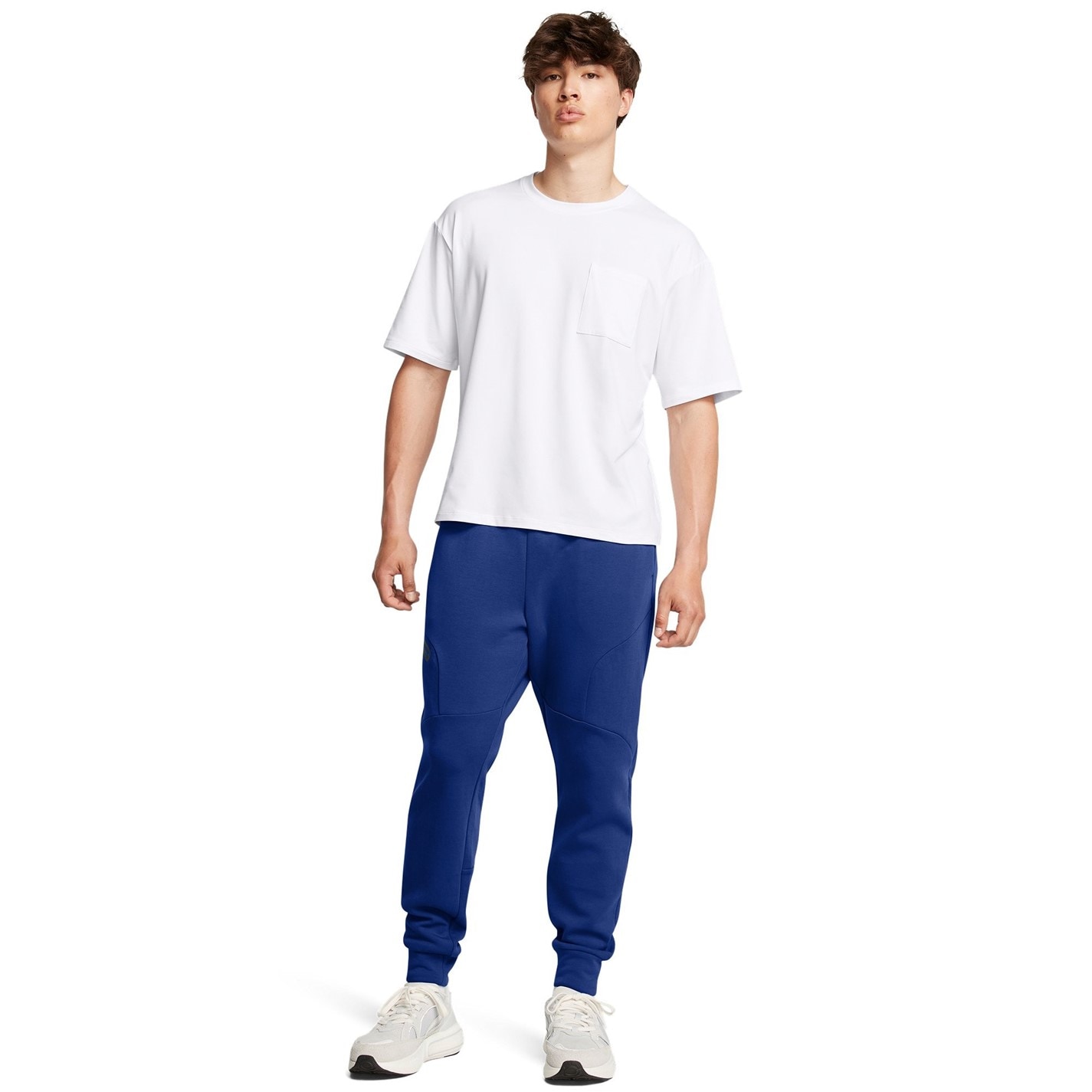 Tepláky Under Armour Blue 4231494 Men's Unstoppable Closed Hem Fleece Joggers - 6