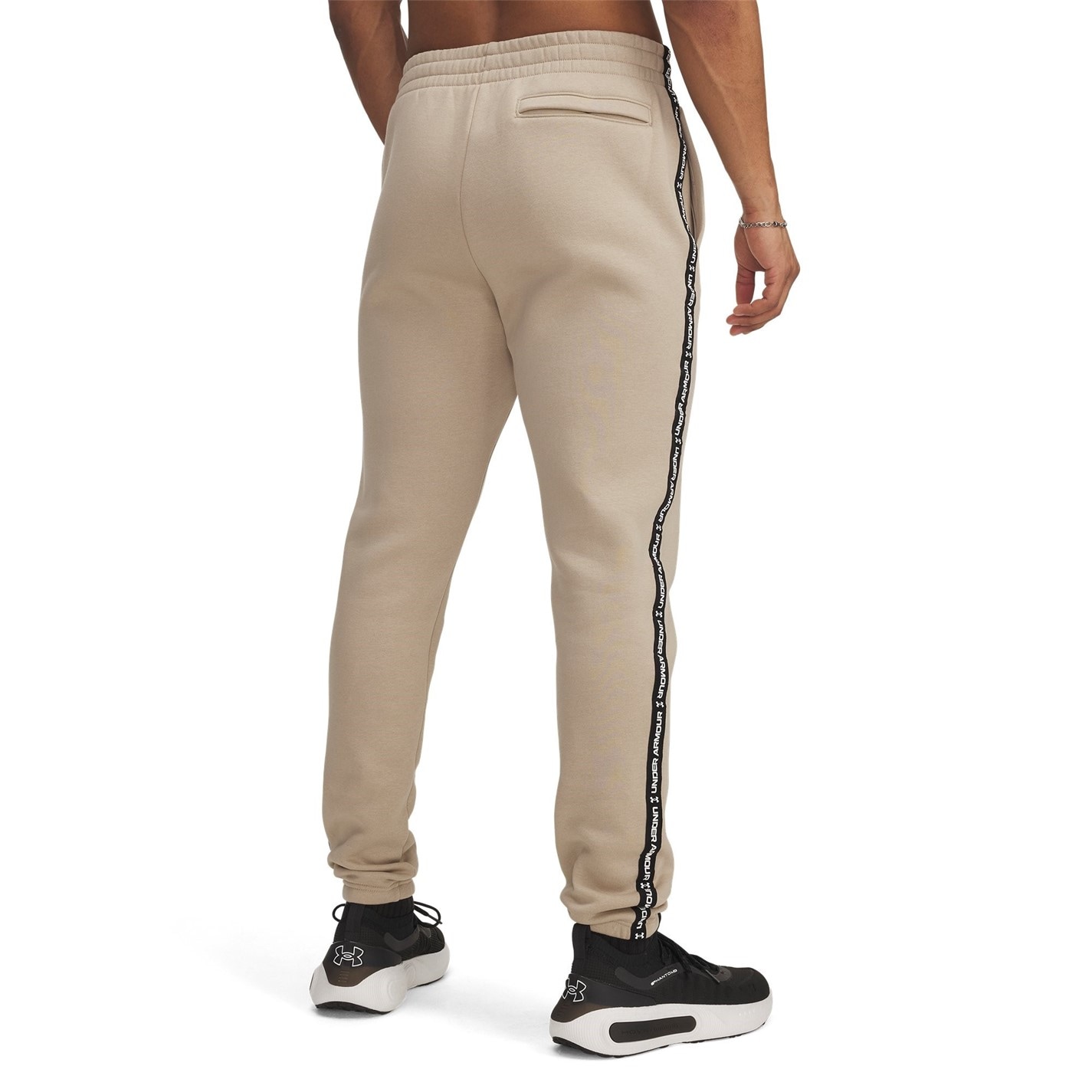Tepláky Under Armour City Khaki 4343810 Men's Icon Taping Closed Hem Fleece Joggers - 2