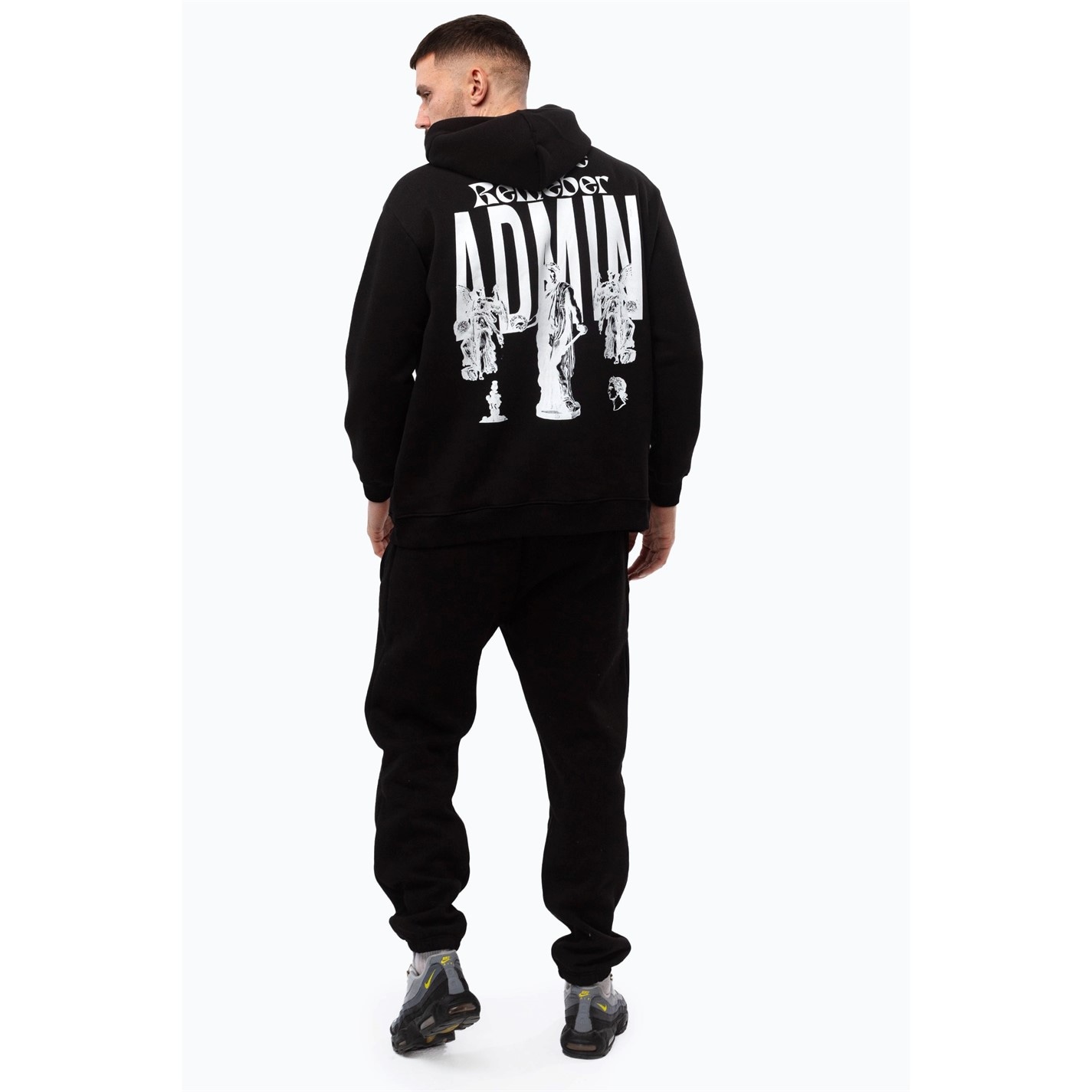 Tepláky Hype Black 6621703 Men's Closed Hem Fleece Jogger - 3