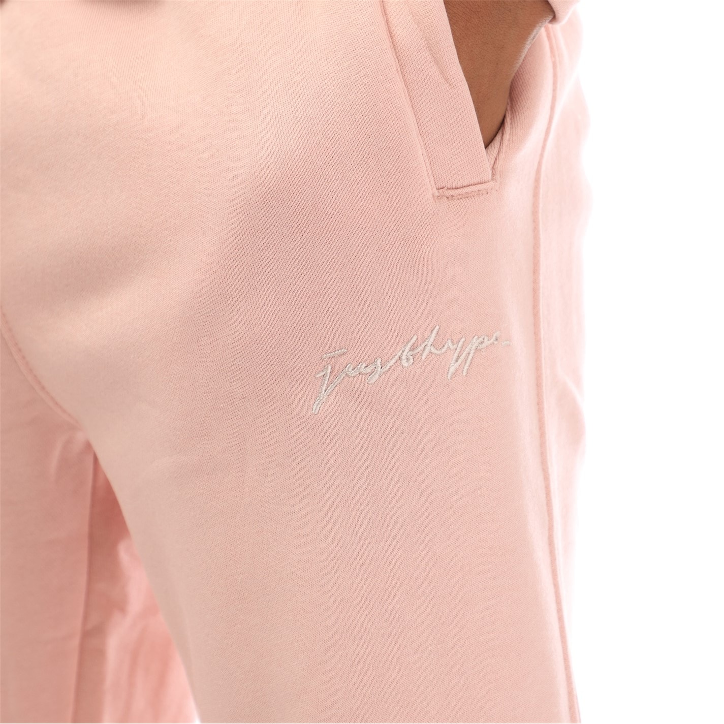Tepláky Hype Pink 573221 Unisex Adults Oversized Closed Hem Fleece Joggers - 3