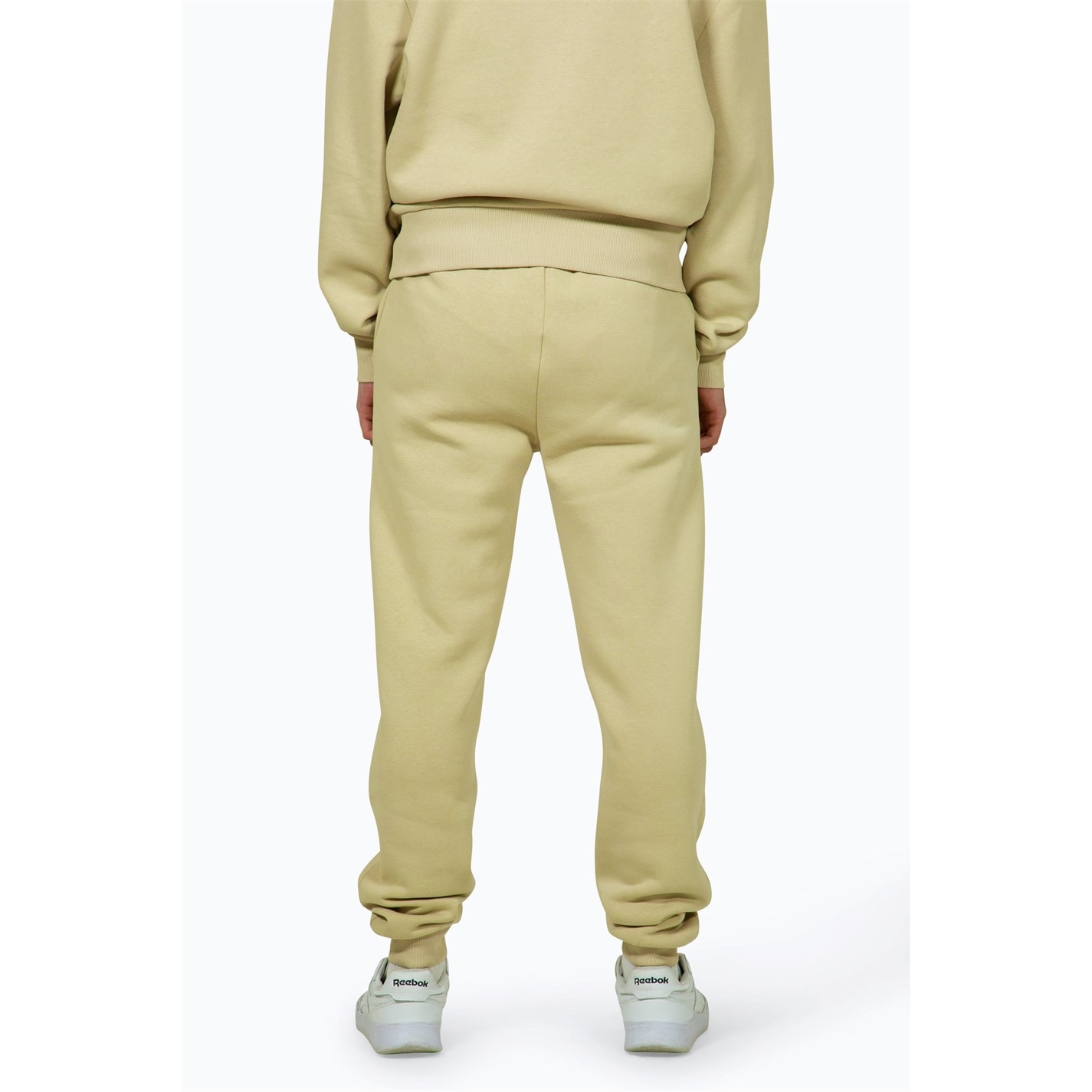 Tepláky Hype Beige 1074527 Men's Boxy Closed Hem Fleece Jogger - 3