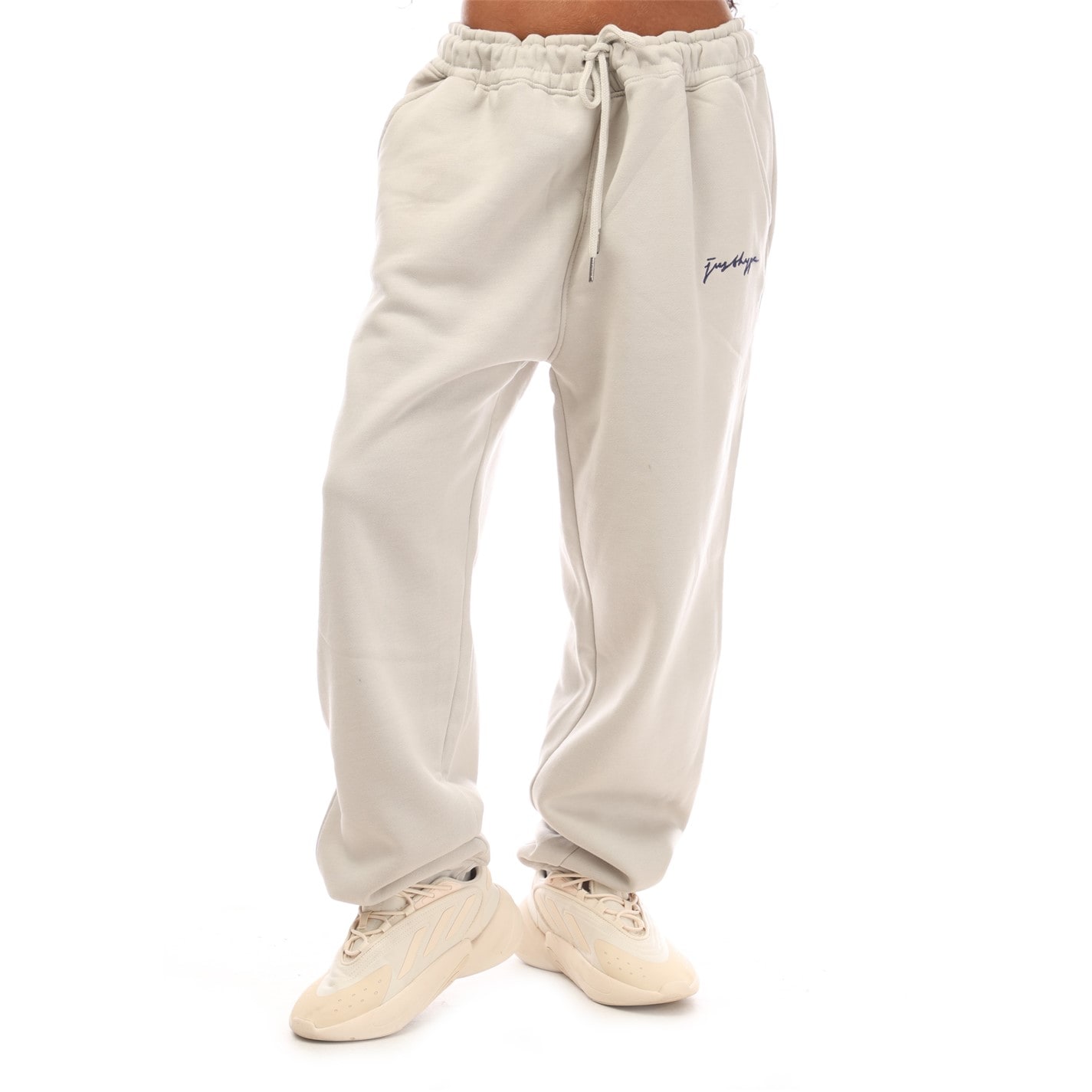 Tepláky Hype Grey 1934794 Unisex Adults Closed Hem Fleece Joggers - 4