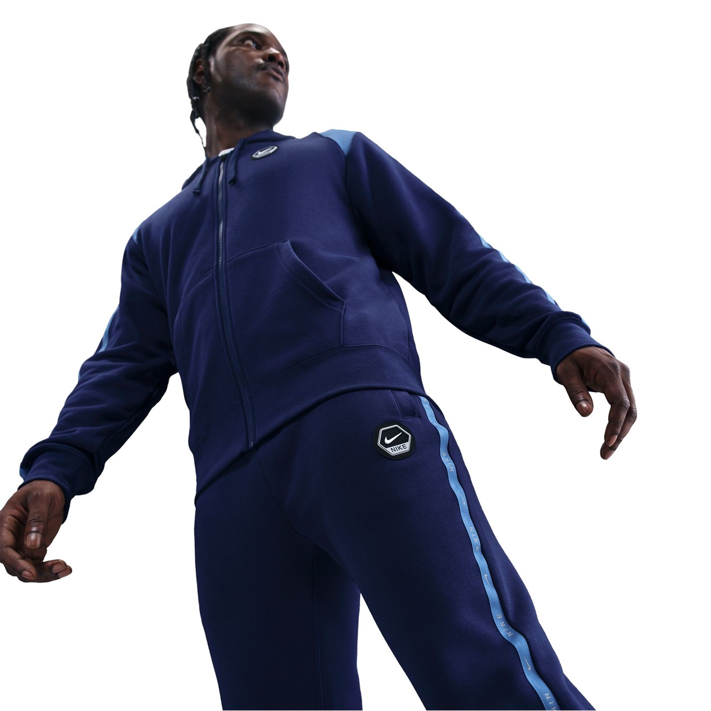 Tepláky Nike Blue Void 5615127 City Jogging Bottoms Mens - 5