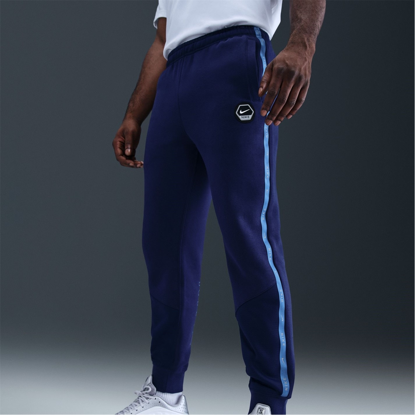 Tepláky Nike Blue Void 5615127 City Jogging Bottoms Mens - 6