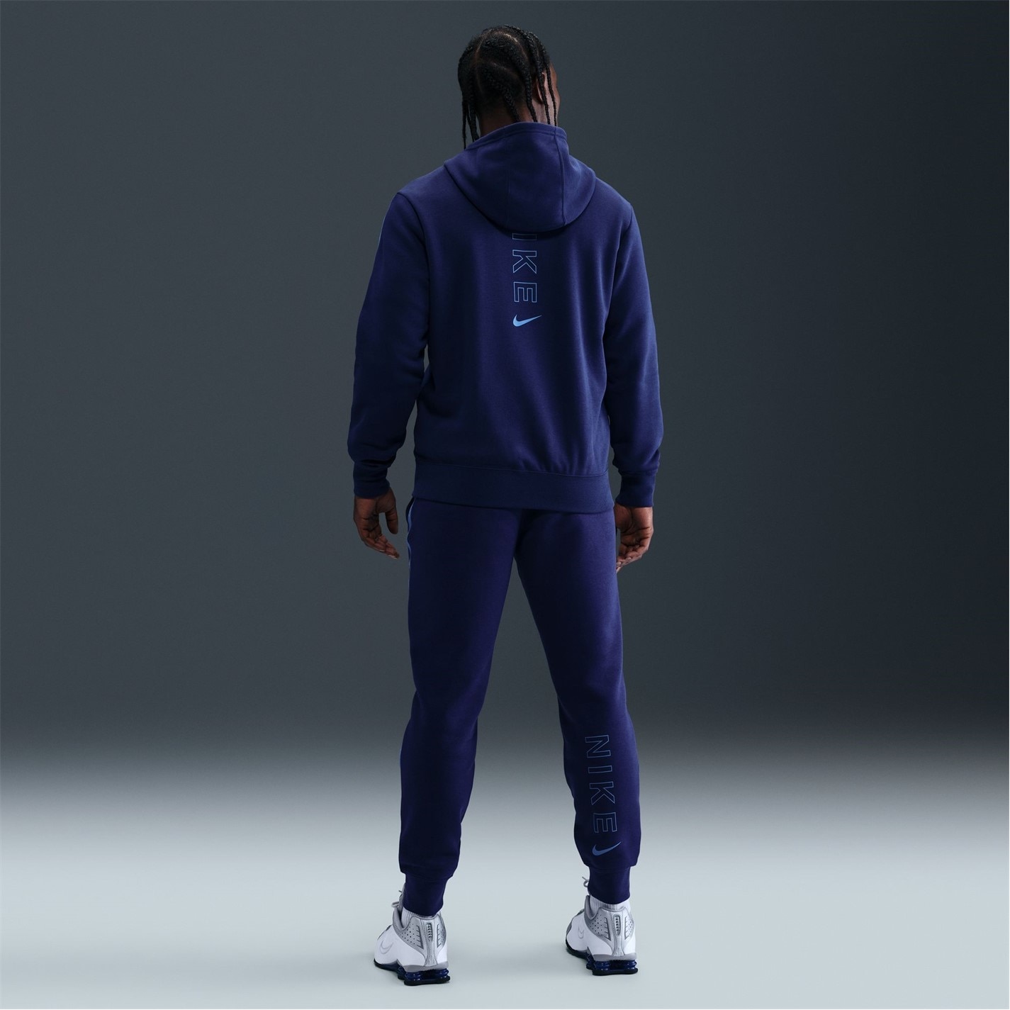 Tepláky Nike Blue Void 5615127 City Jogging Bottoms Mens - 8